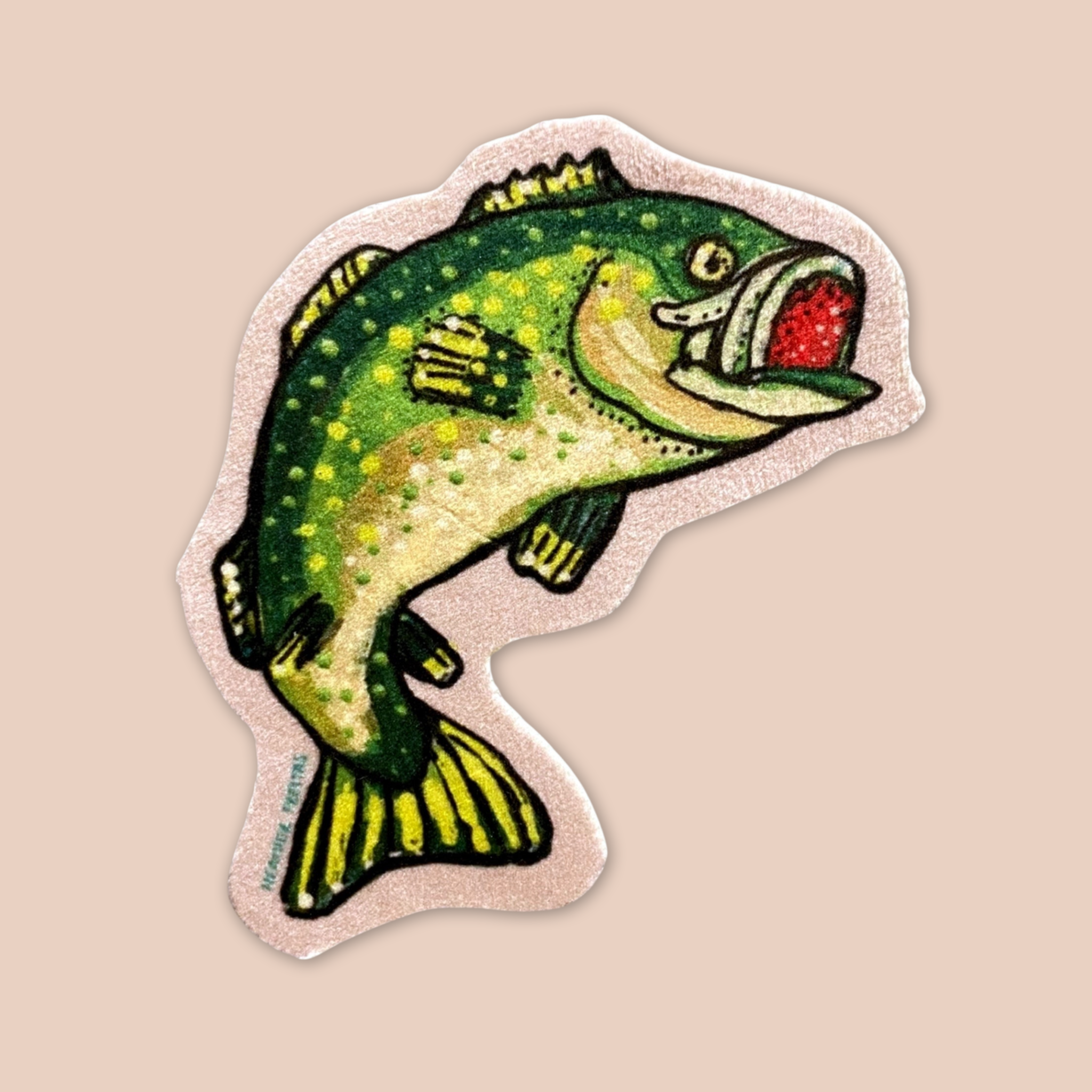 Bass - Sew On Velveteen Patch