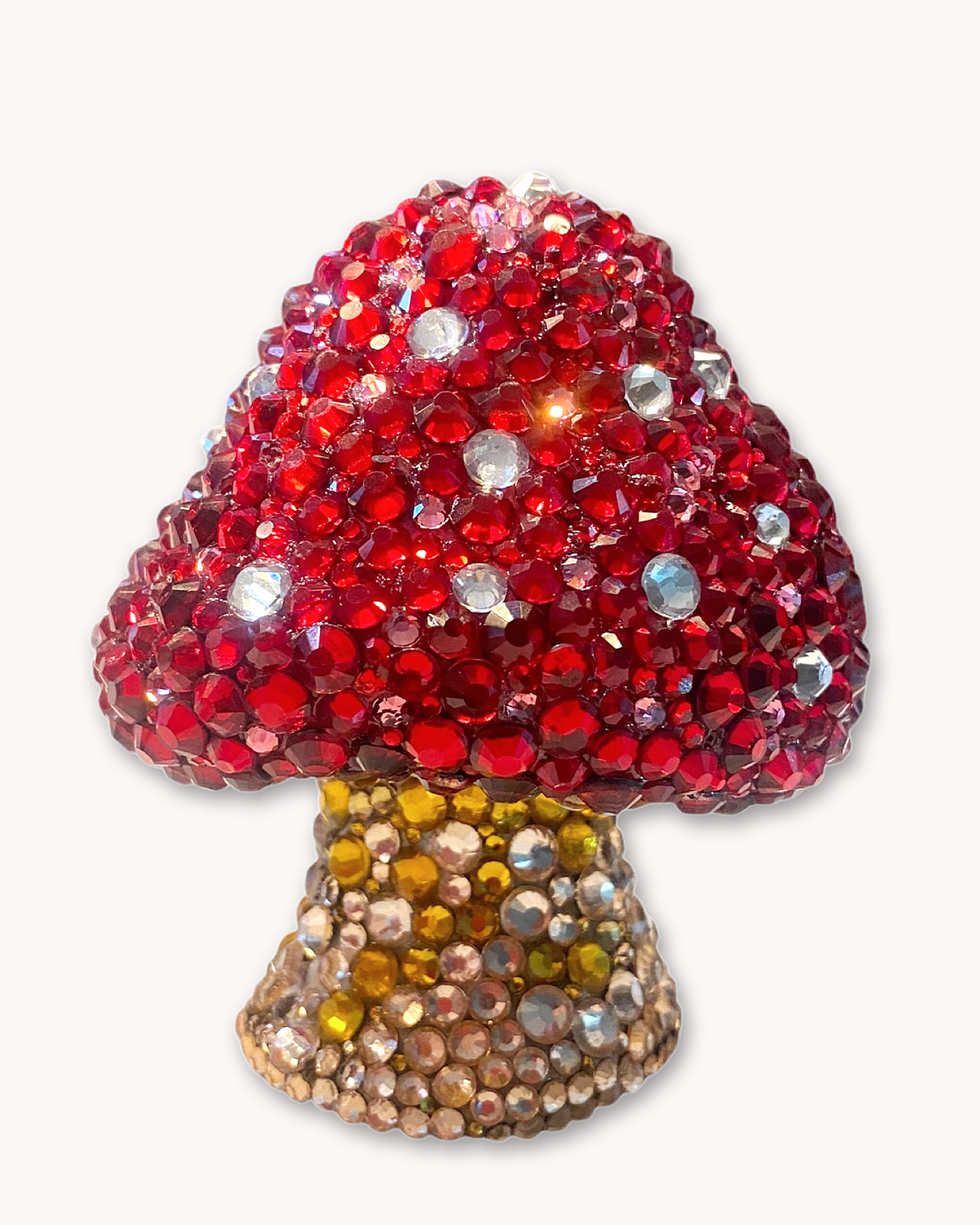 Mini Crystal Mushroom Set of 2