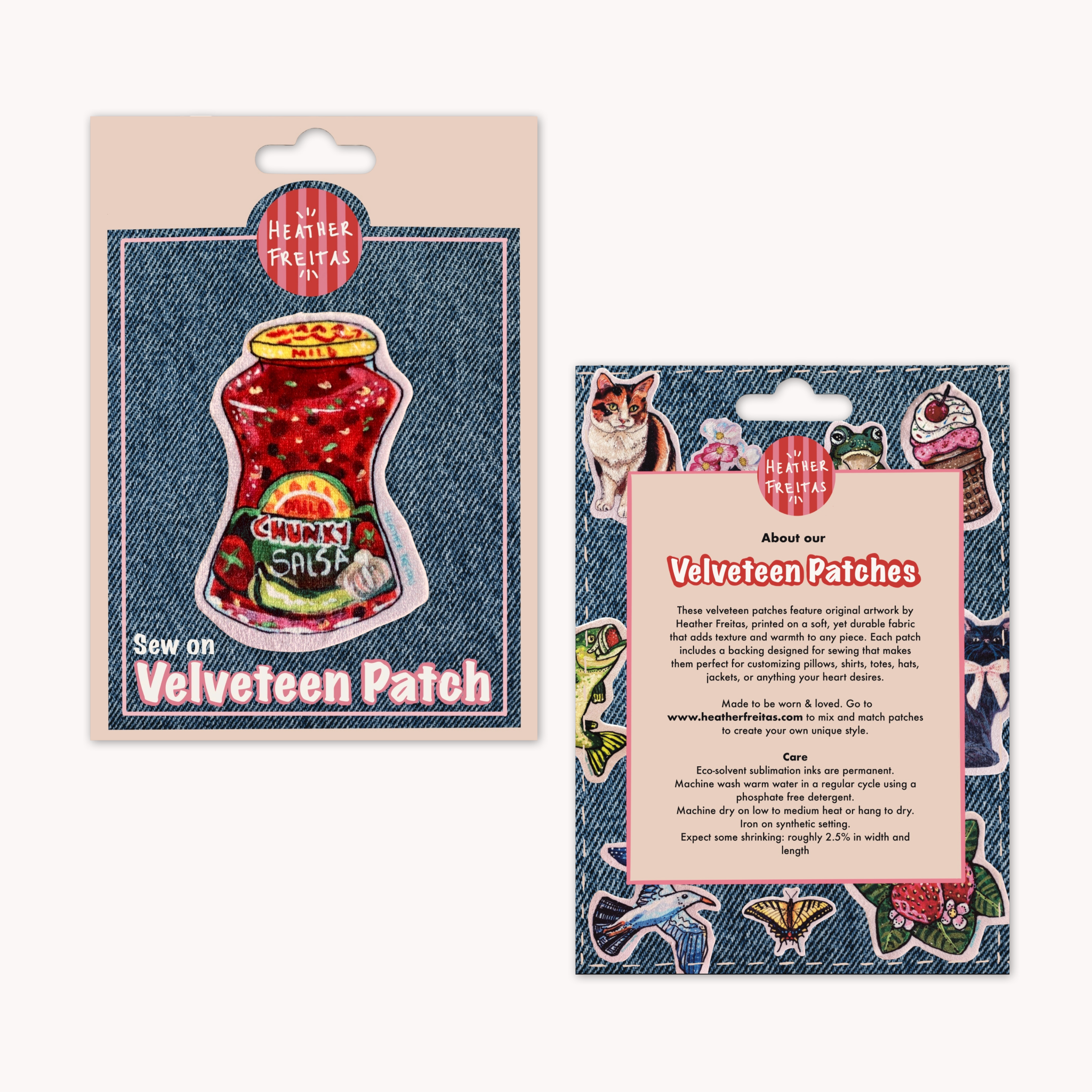 Salsa - Sew On Velveteen Patch