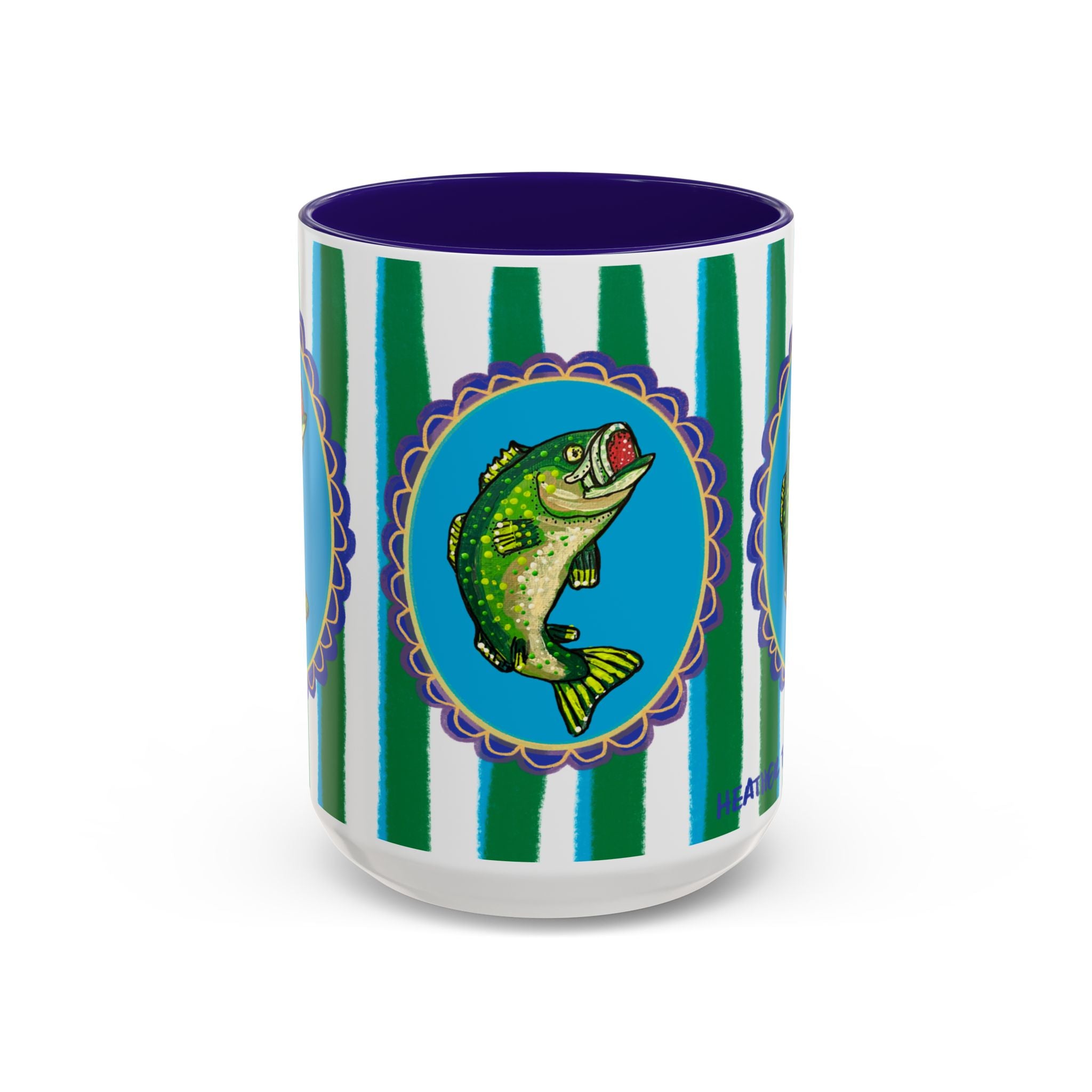 Bass Fish Coffee Mug 15oz