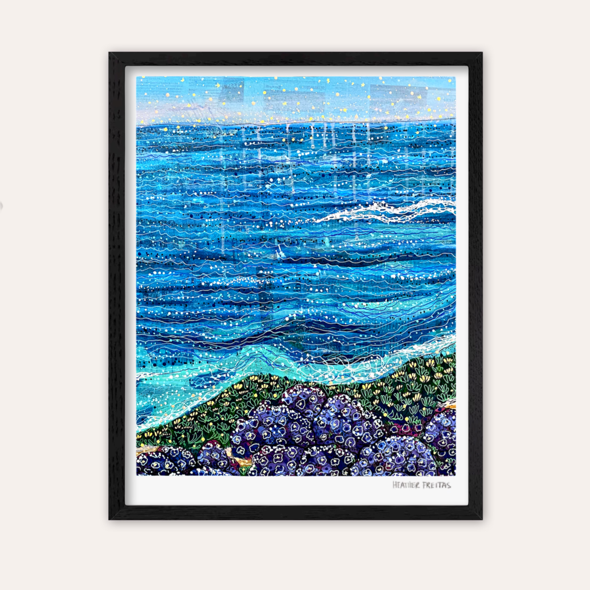 California Tides Fine Art Print