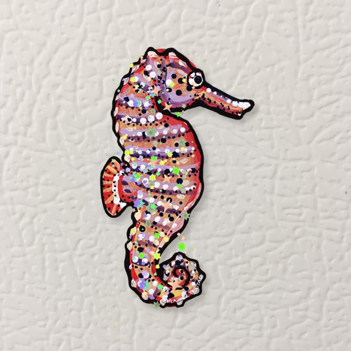 Sea Horse Magnet ( Die-Cut )