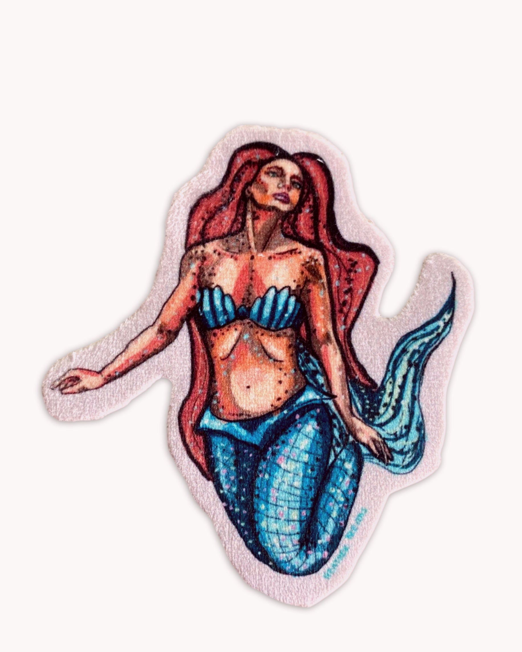 Mermaid - Sew On Velveteen Patch