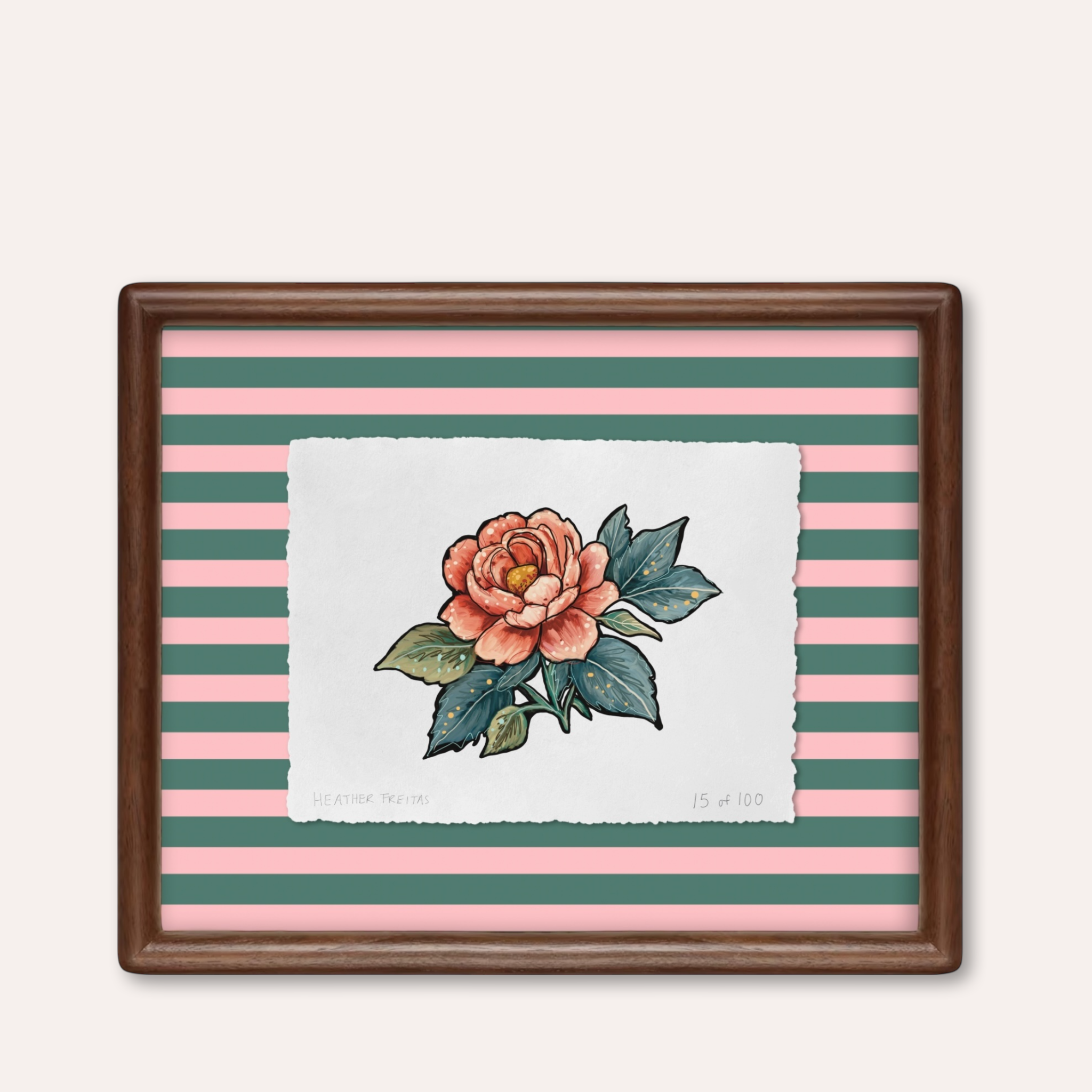 Rose Limited Edition Framed Print