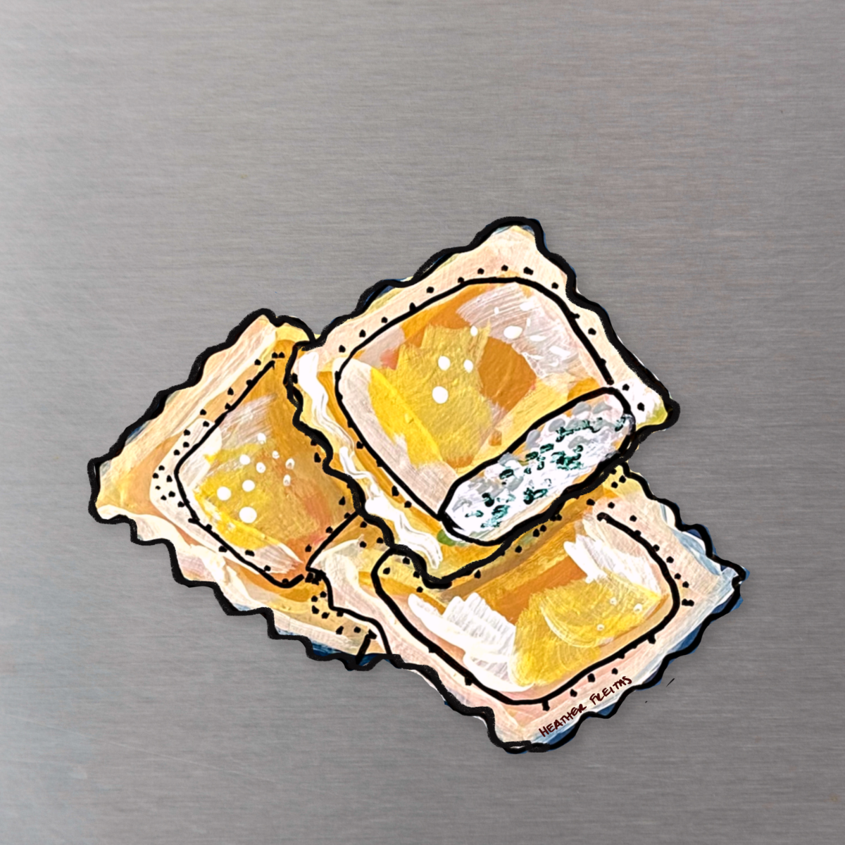 Ravioli Magnet ( Die-Cut )