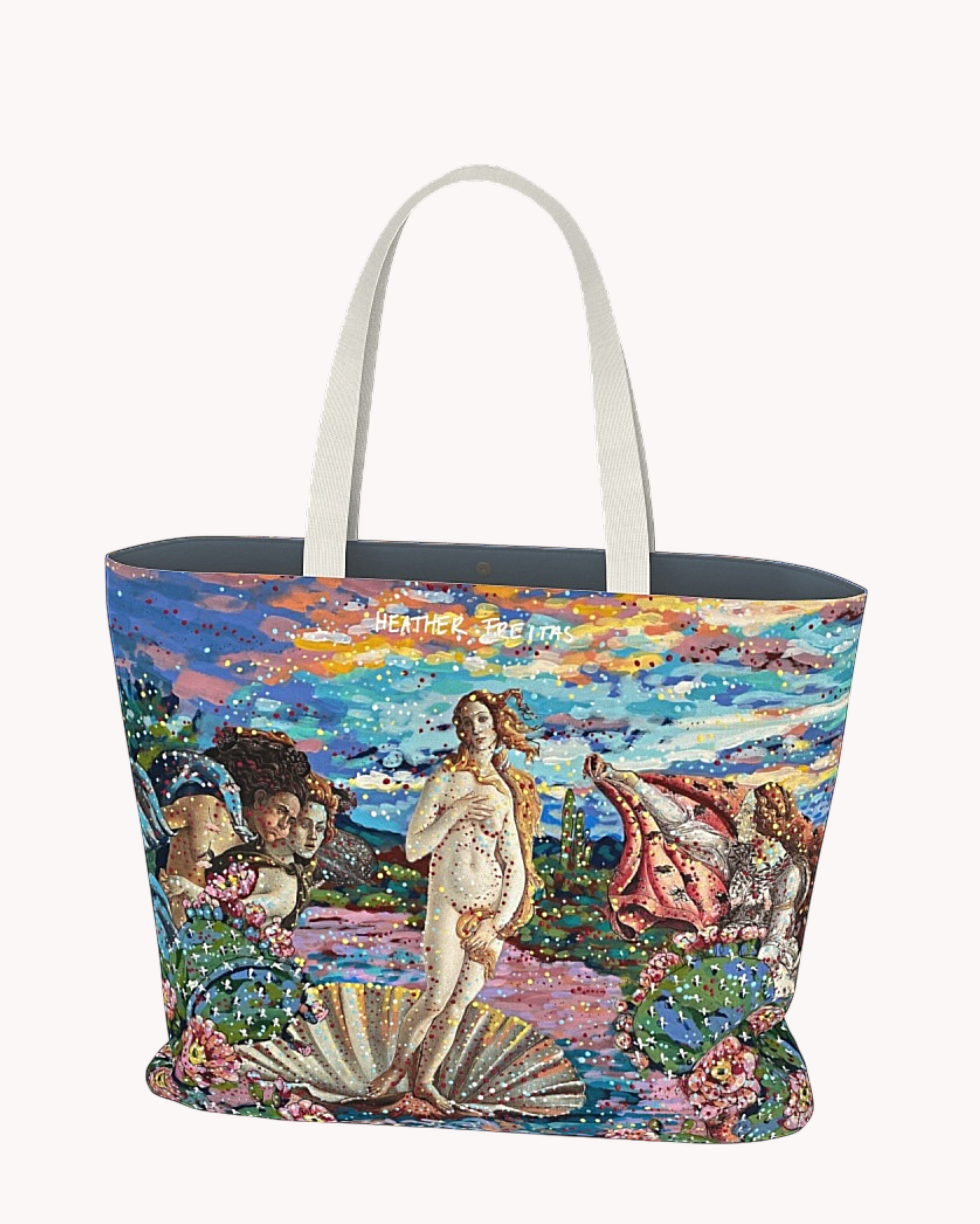 Desert Birth Of Venus Oversized Tote