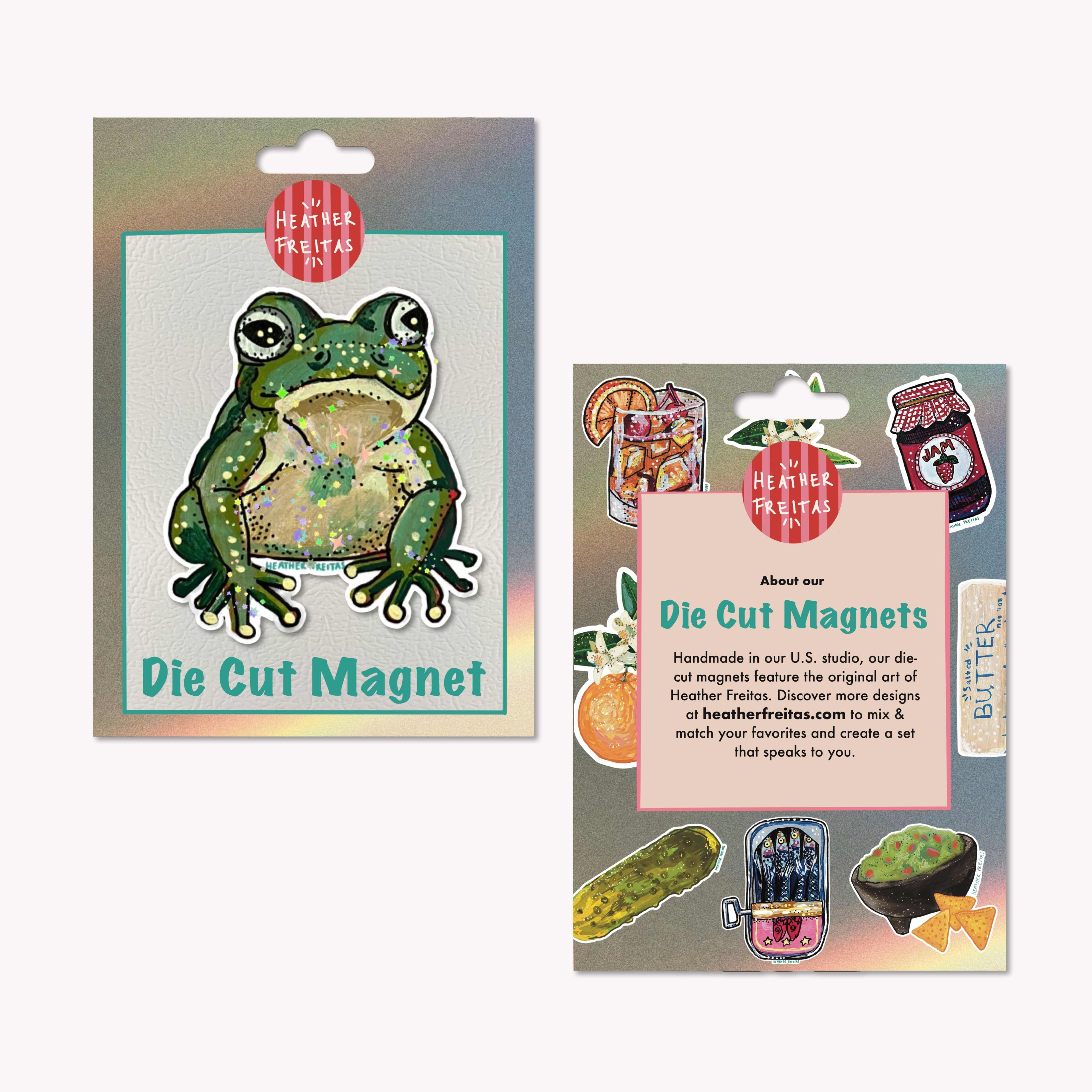 Frog Magnet ( Die-Cut )