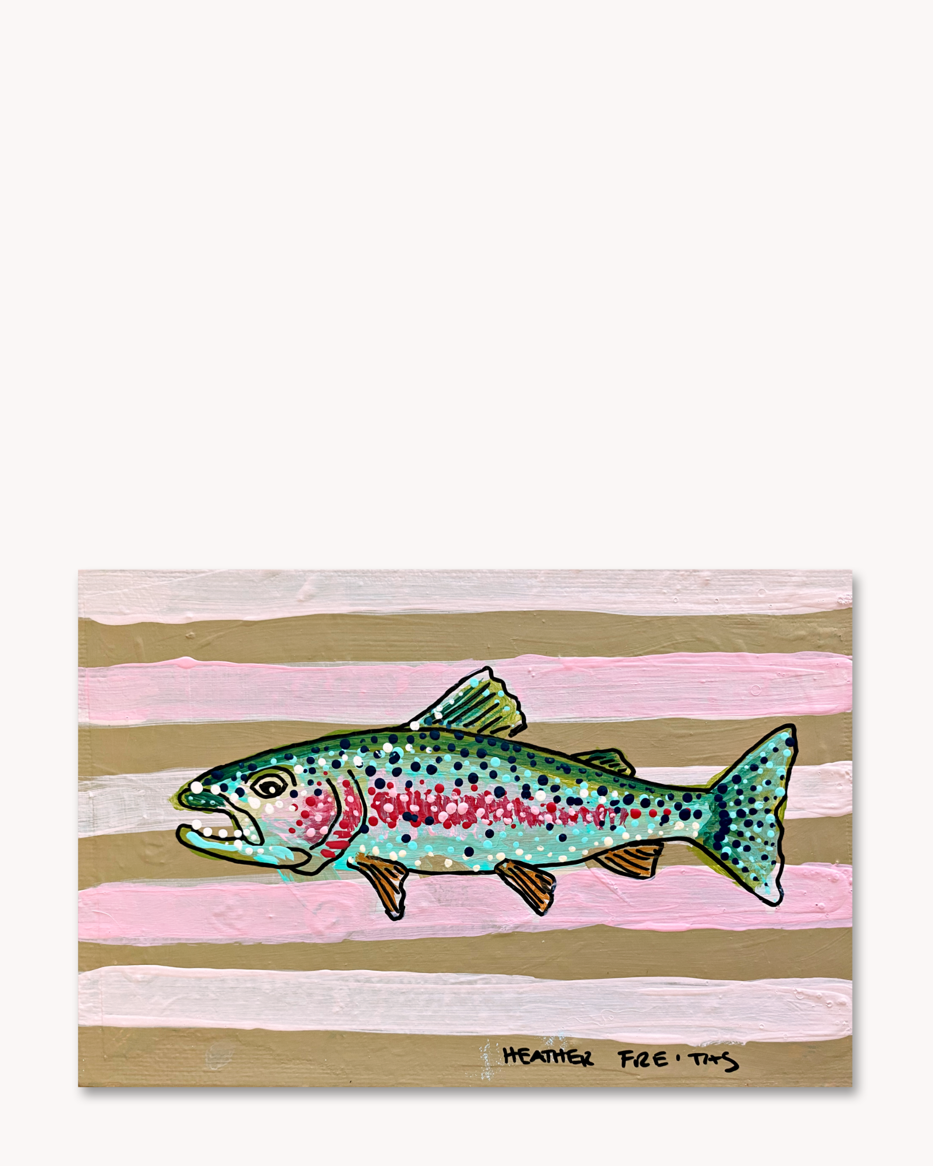 Rainbow Trout ( Original Painting )