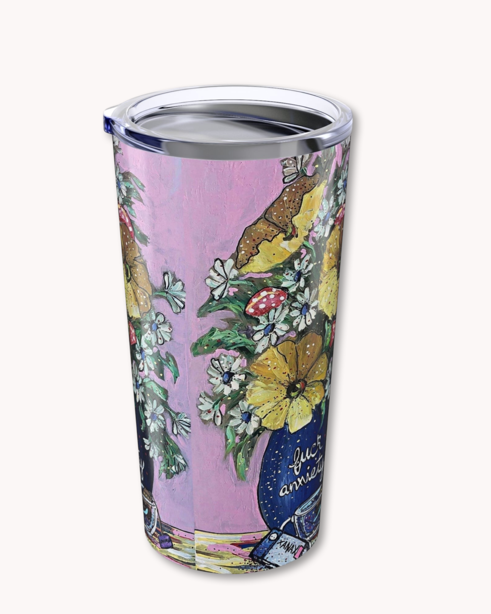 Fuck Anxiety 20oz Tumbler
