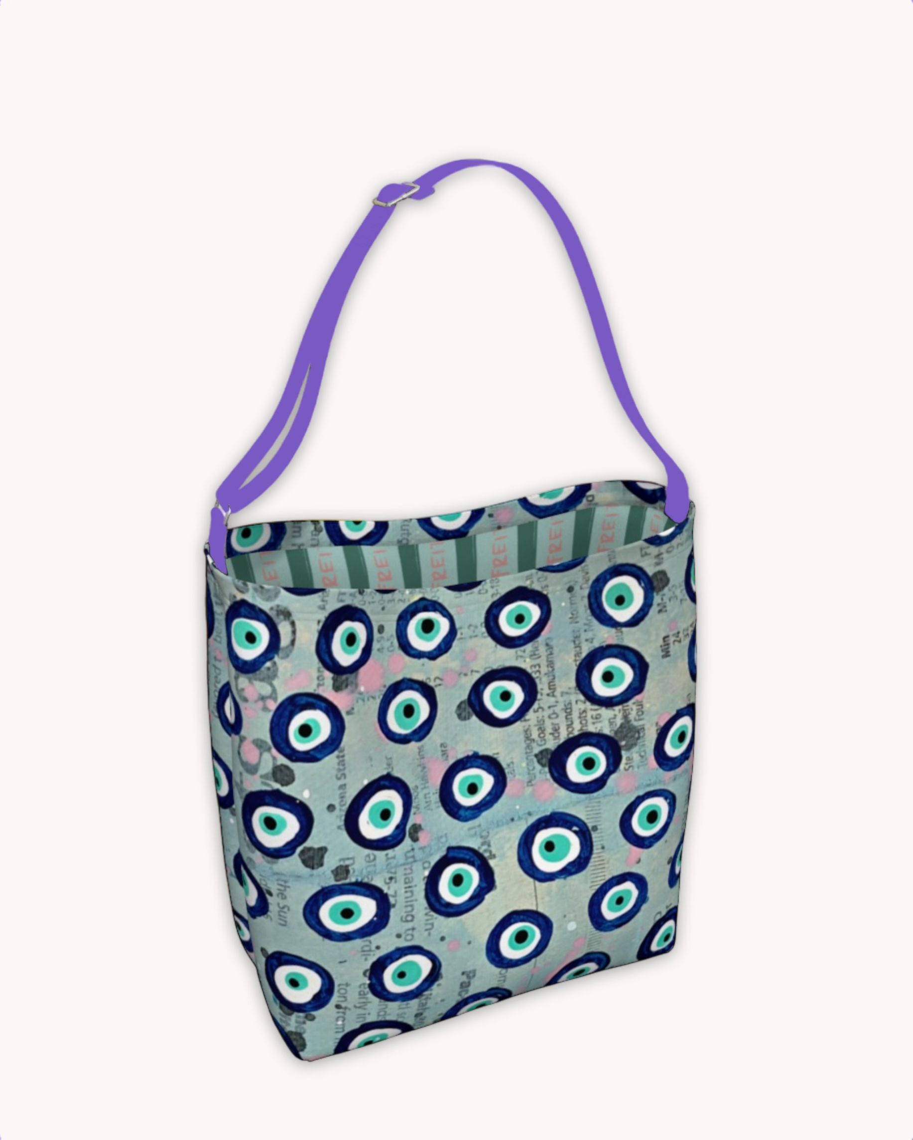 Evil Eye Blues Tote