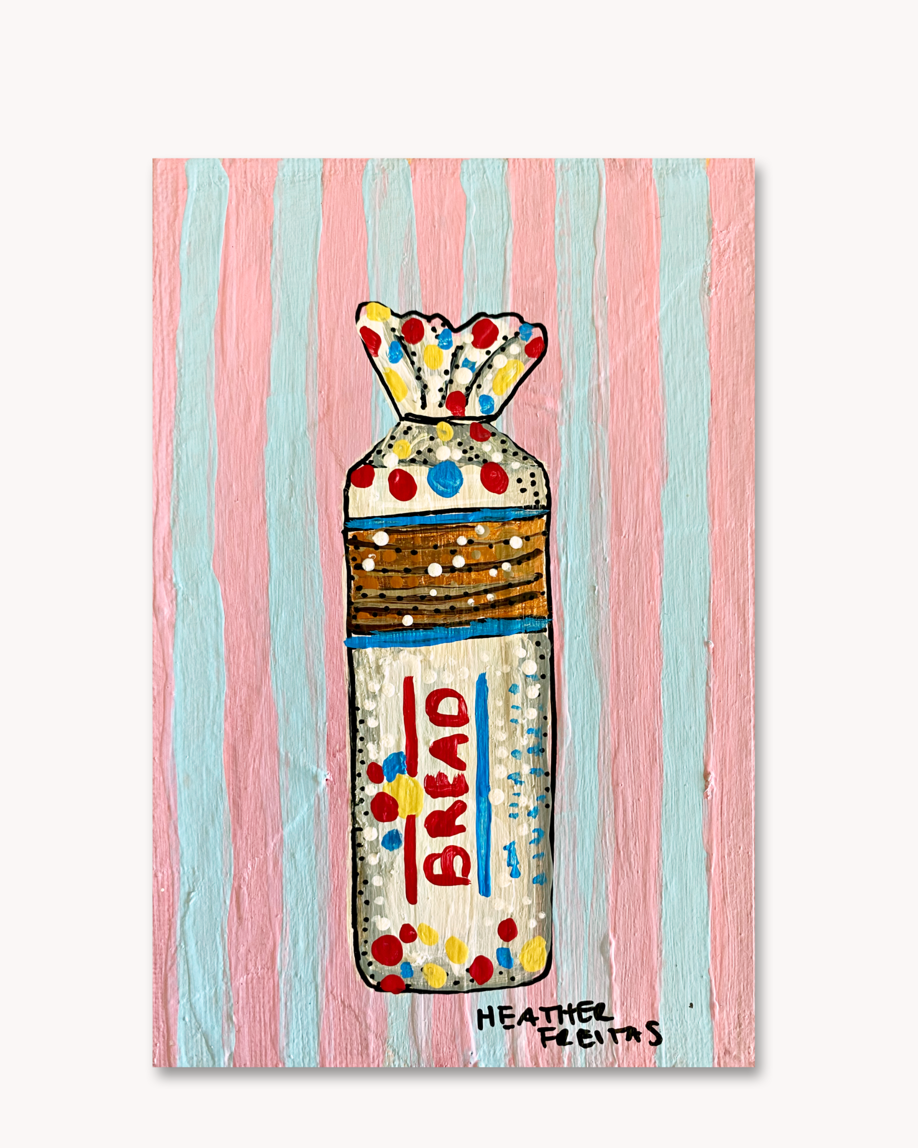 Loaf Of Bread ( Original Painting )