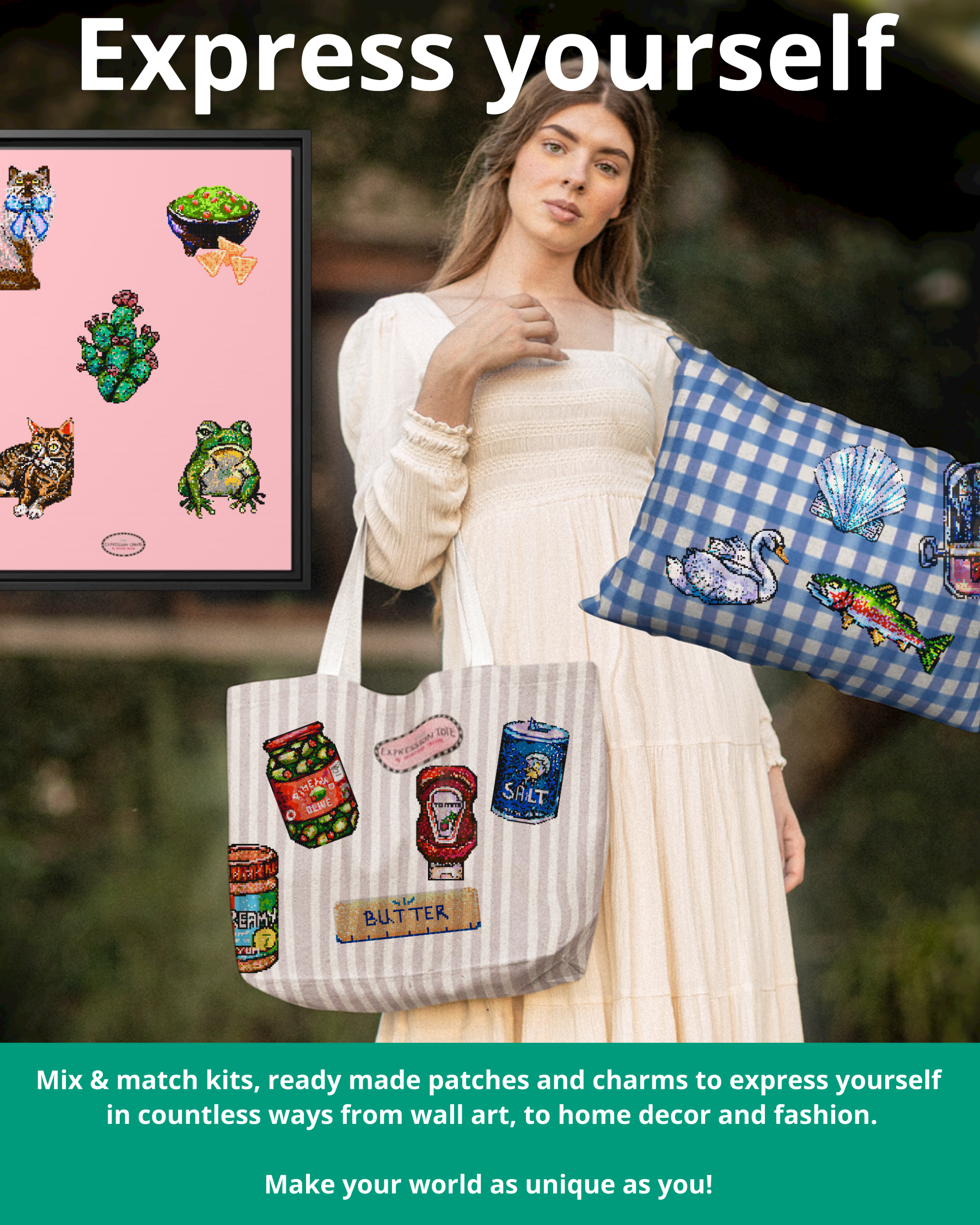 Bread and Butter Pickles - Sew On Velveteen Patch