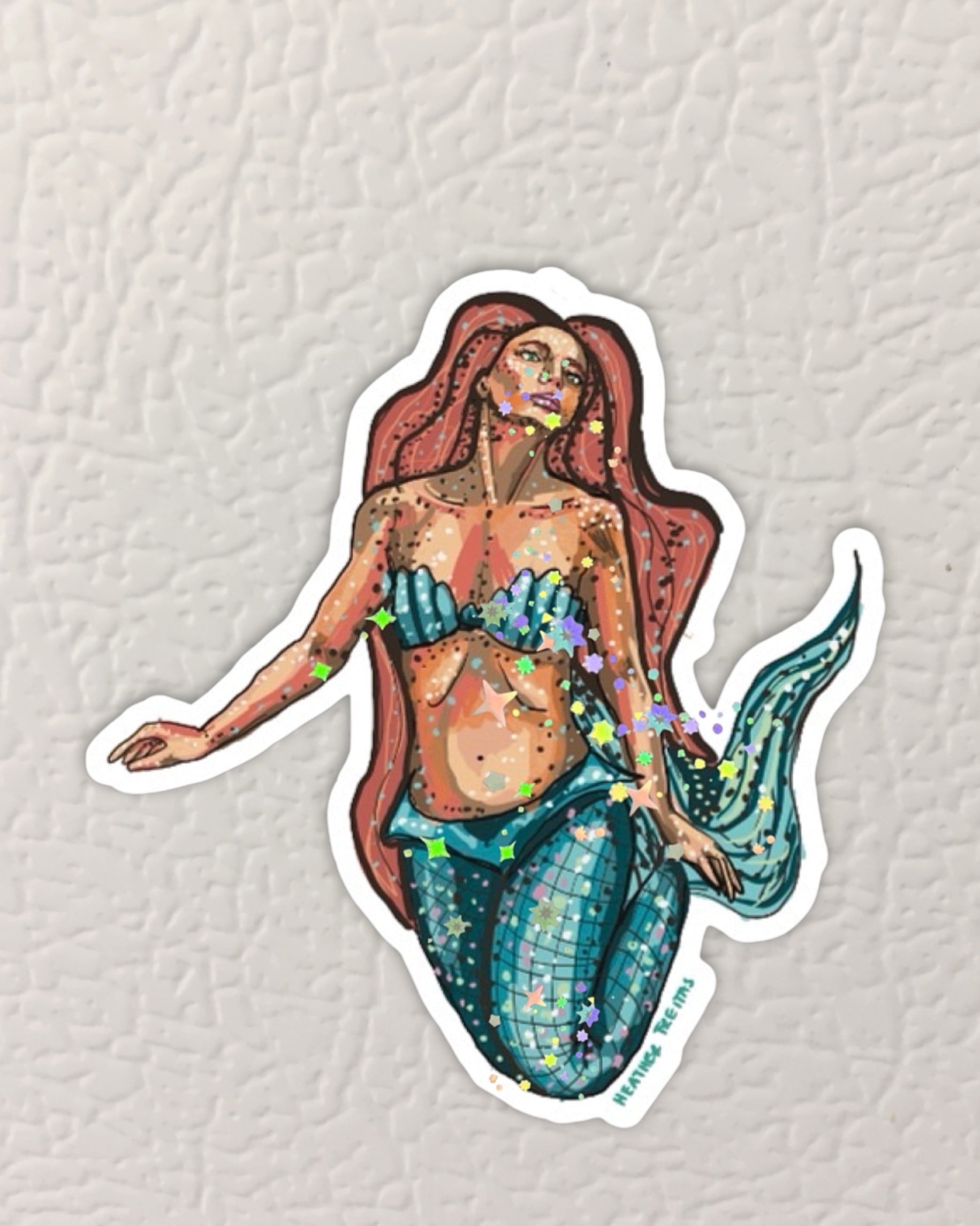 Mermaid Magnet ( Die-Cut )