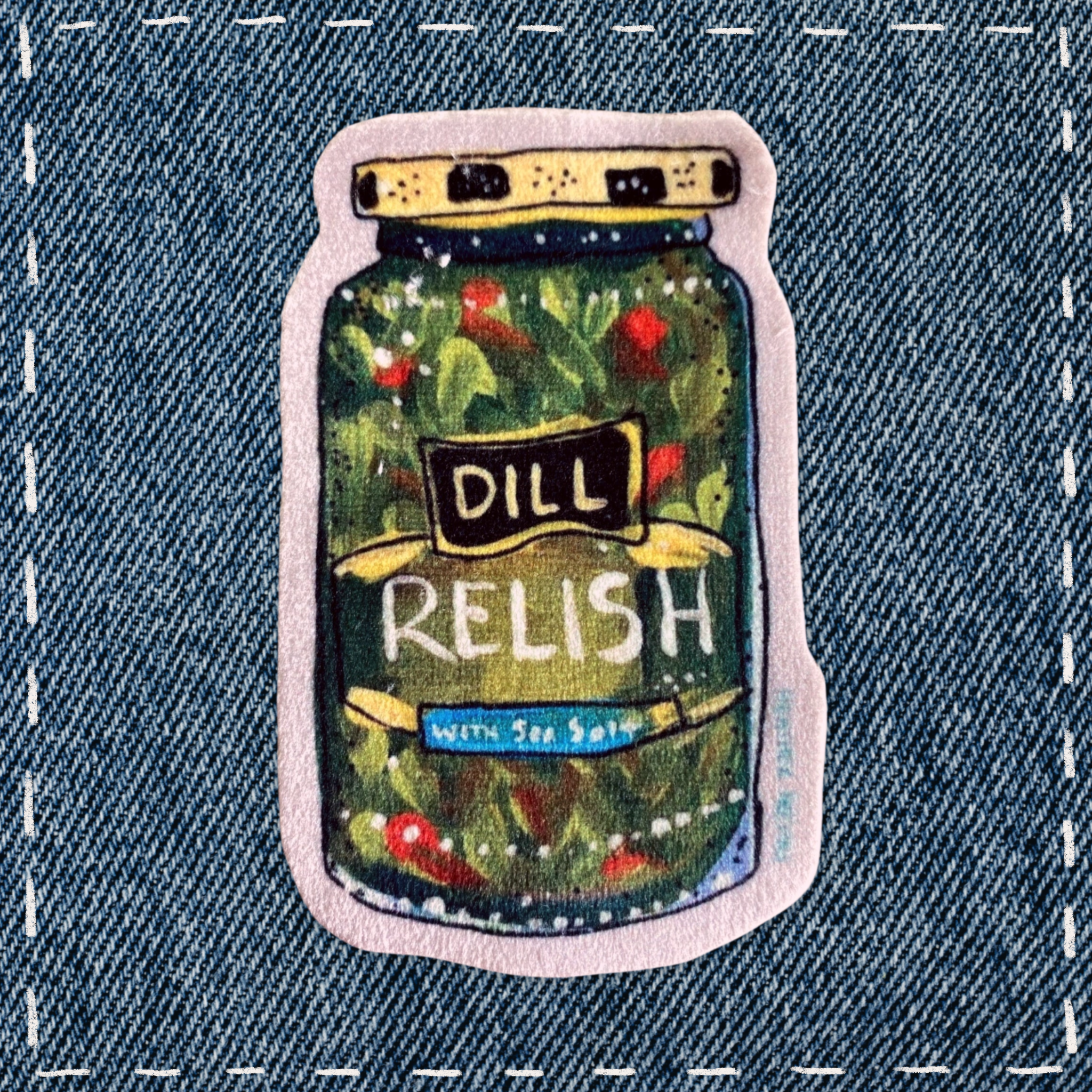 Relish - Sew On Velveteen Patch