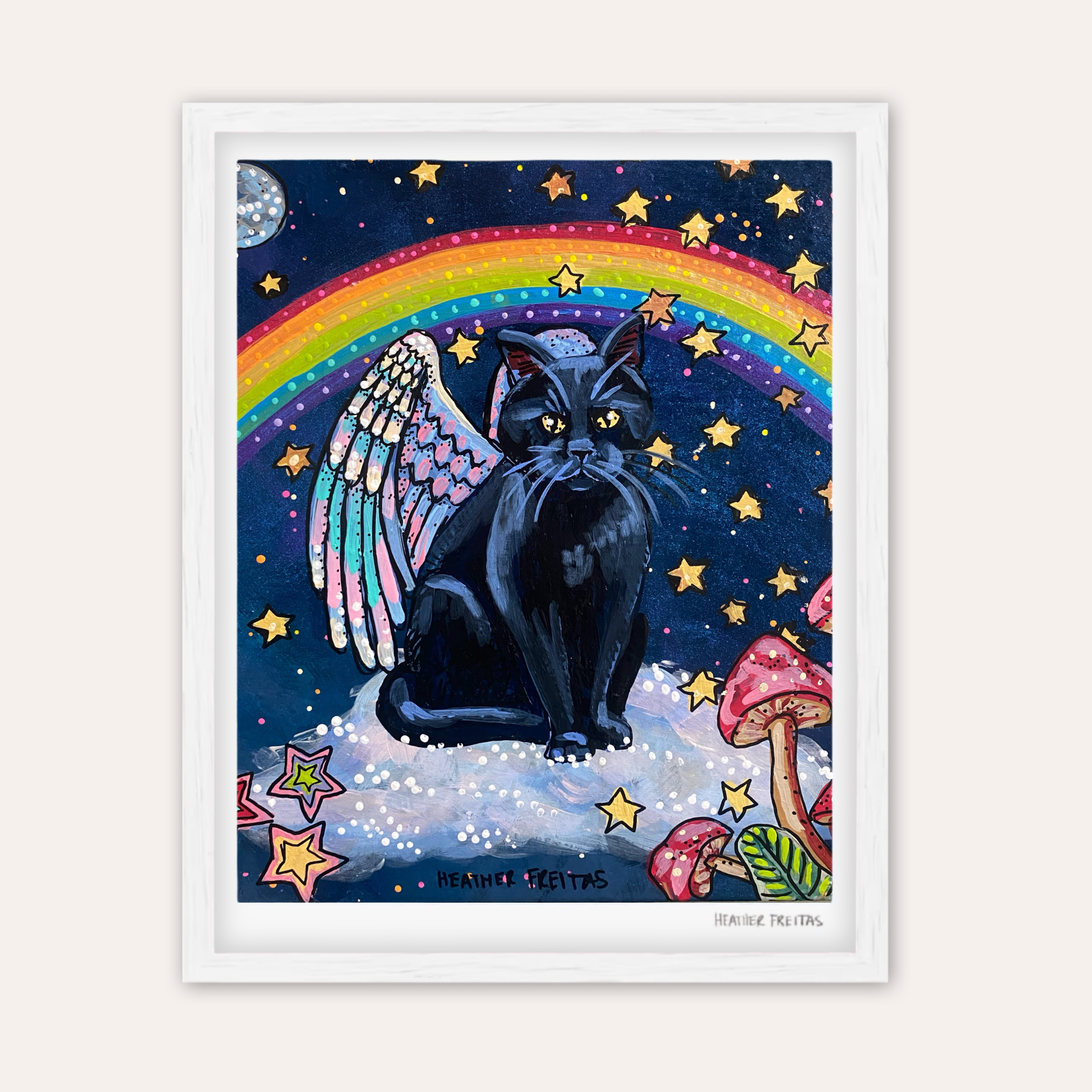 Prince Of Darkness Fine Art Print