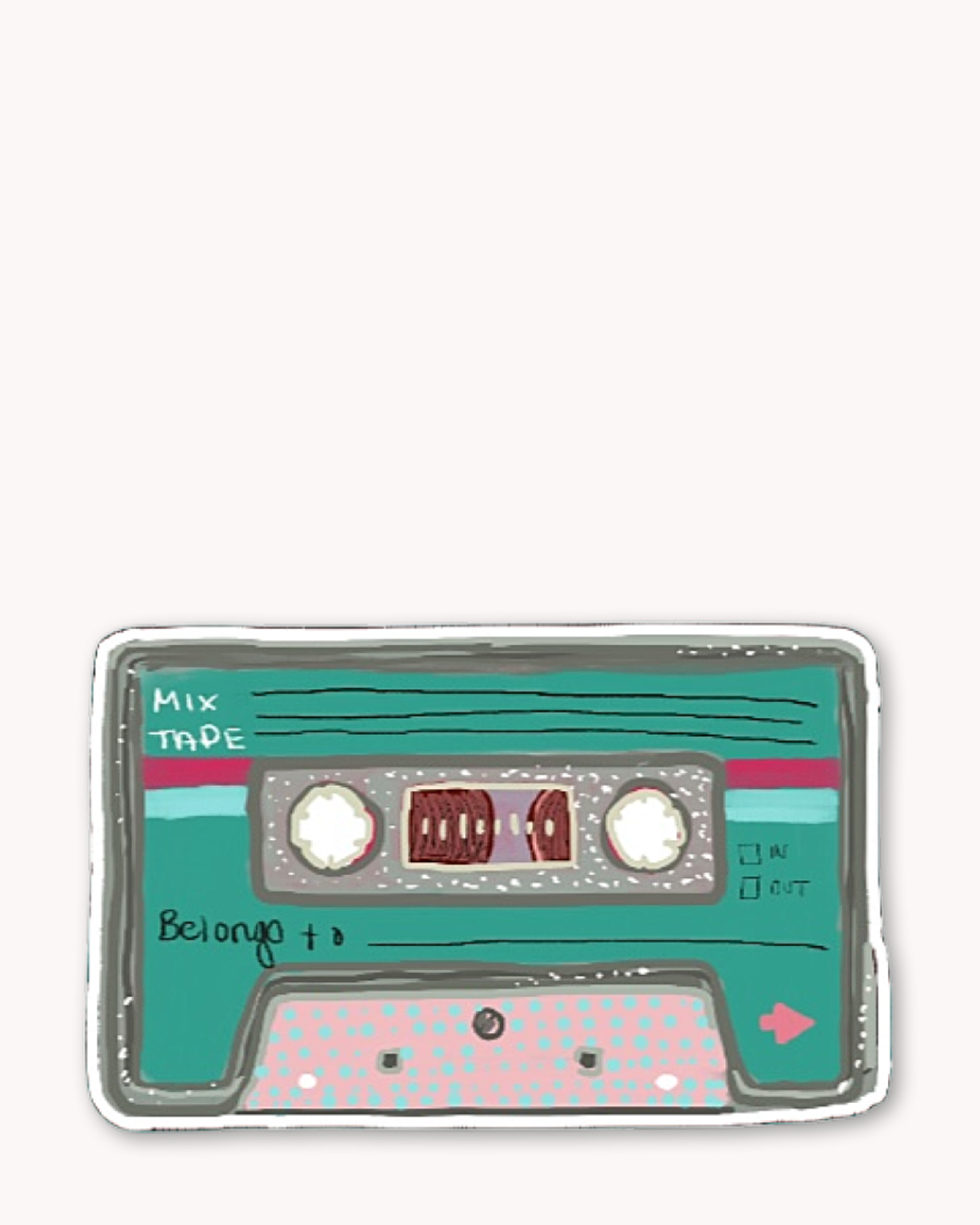 Emerald Mixtape Sticker