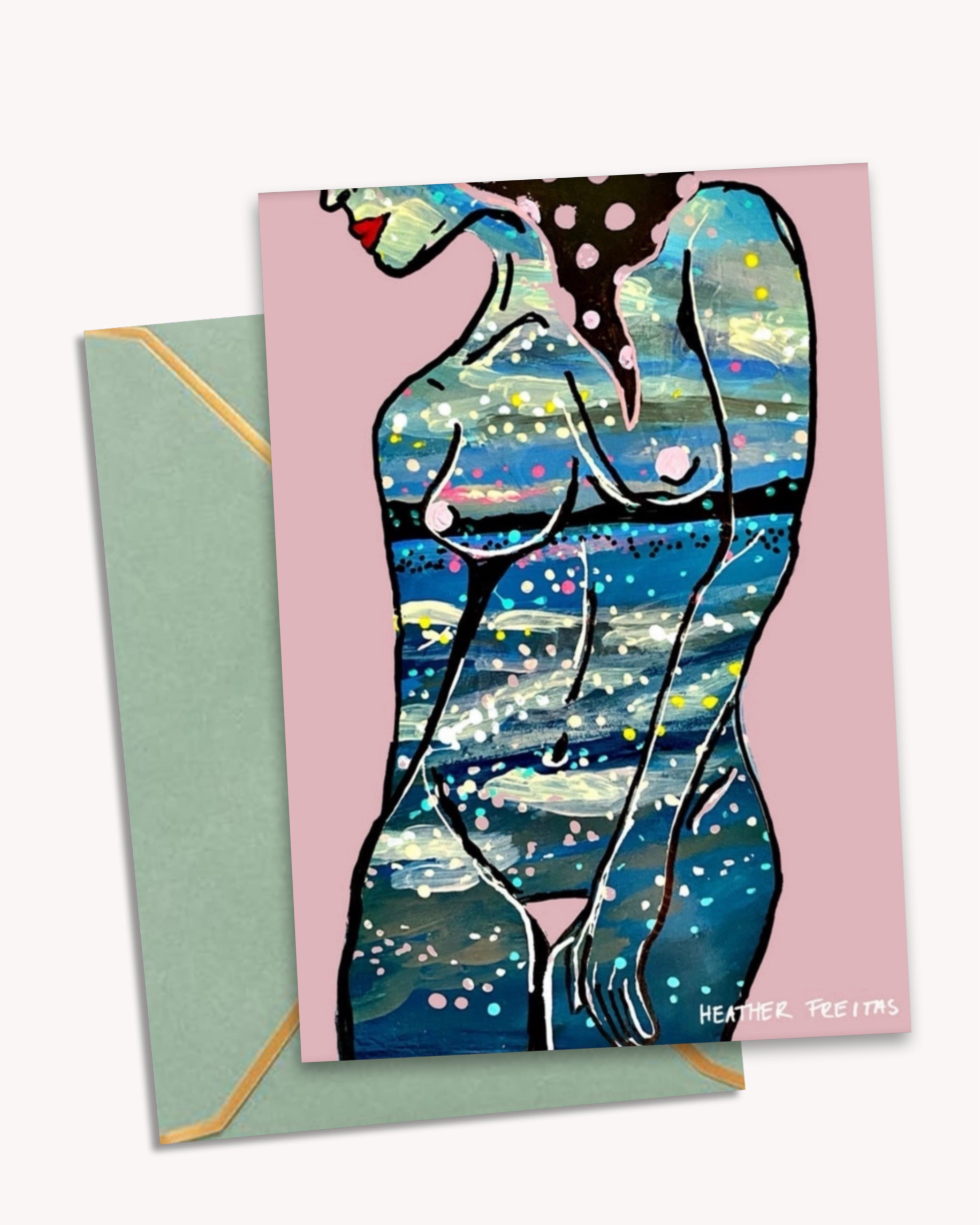 Pieces Of Me ( Lake Superior ) - Greeting Card / Fine Art Print