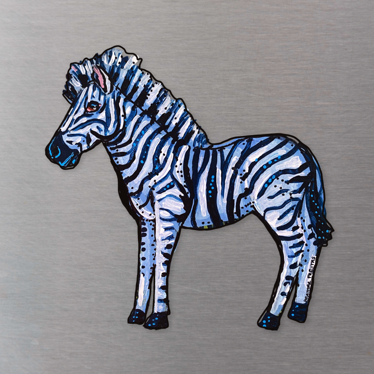 Zebra Magnet ( Die-Cut )