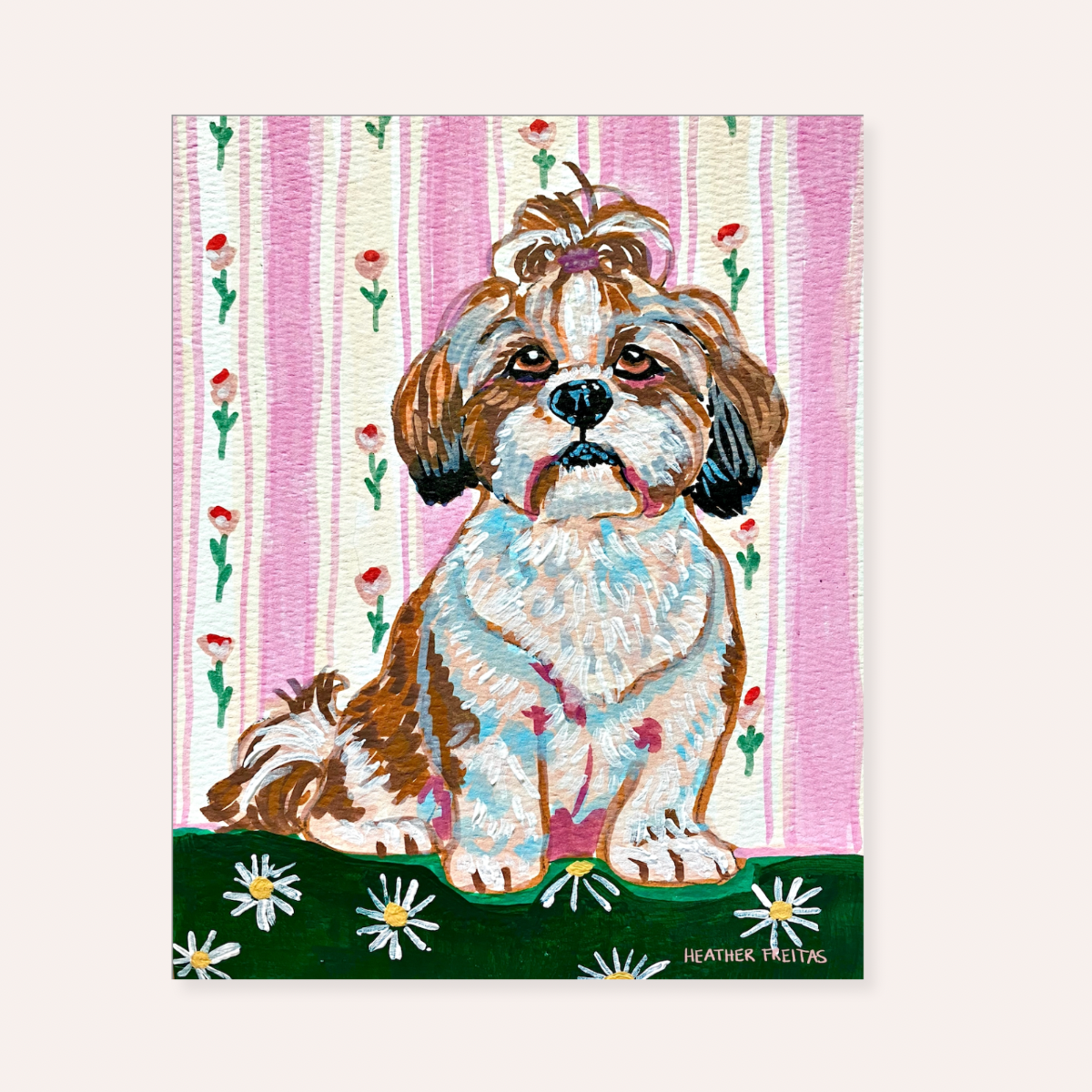 Shih Tzu ( original painting )