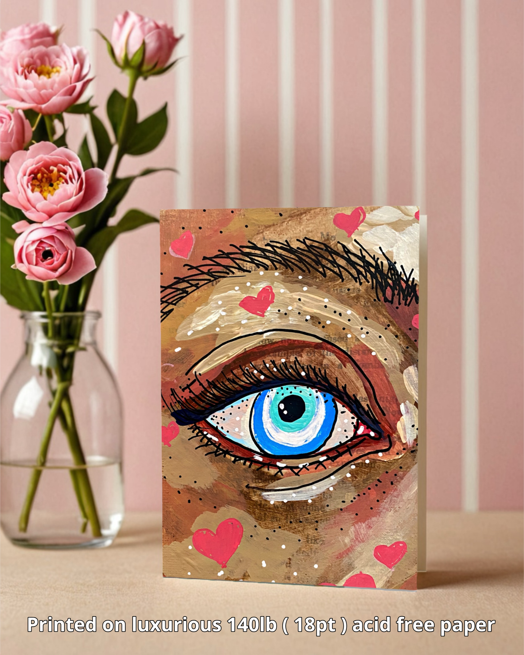 Eye Love Evil Eyes - Greeting Card / Fine Art Print