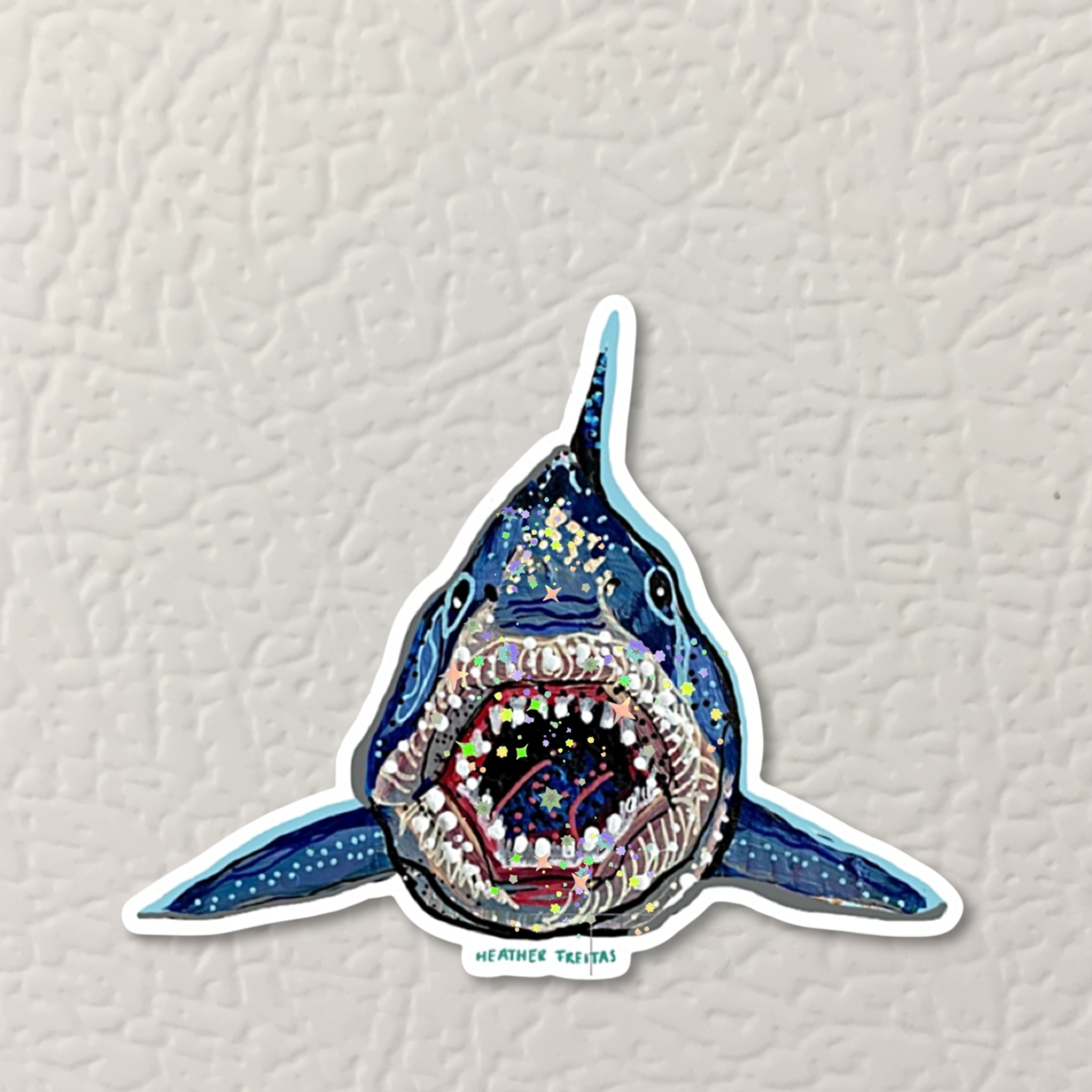 Great White Shark Magnet ( Die-Cut )