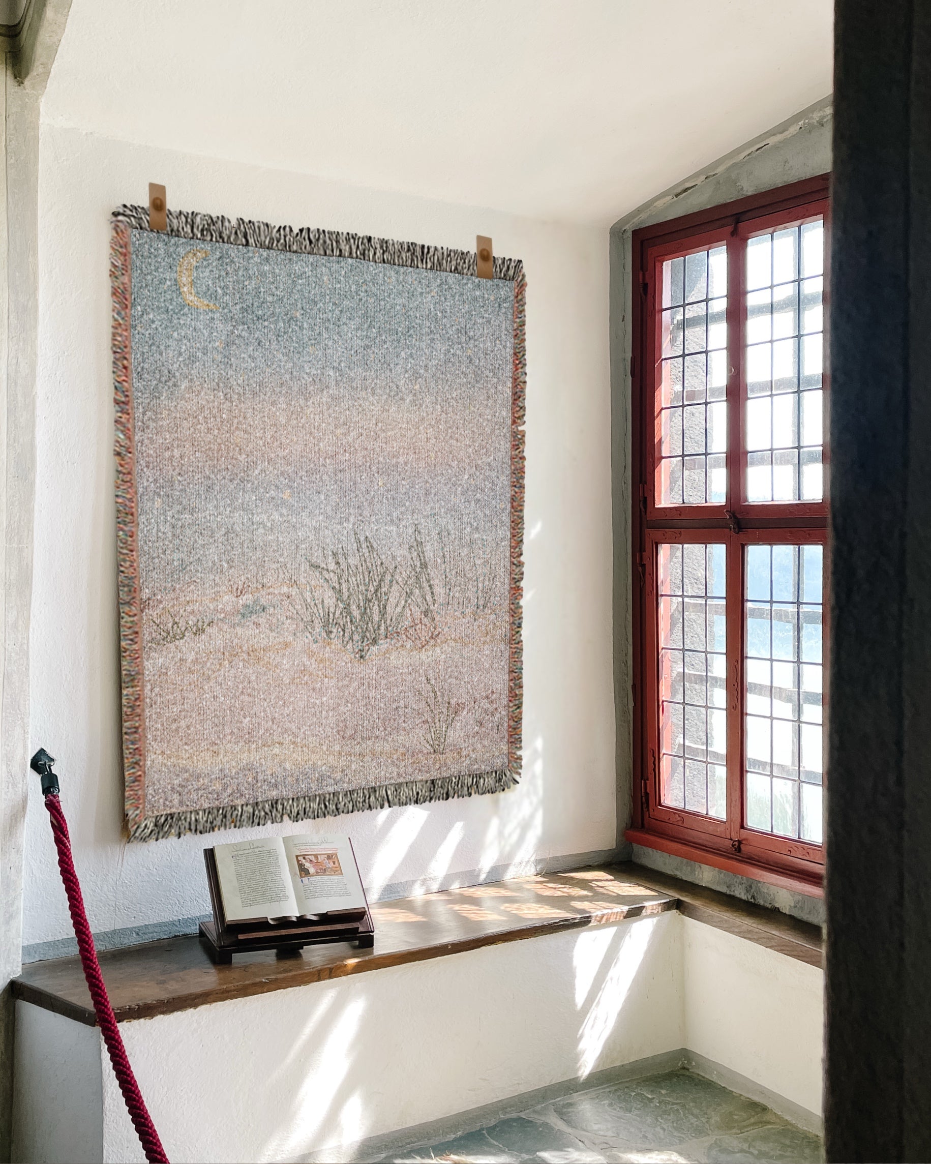 Seaside Salt Woven Blanket Tapestry