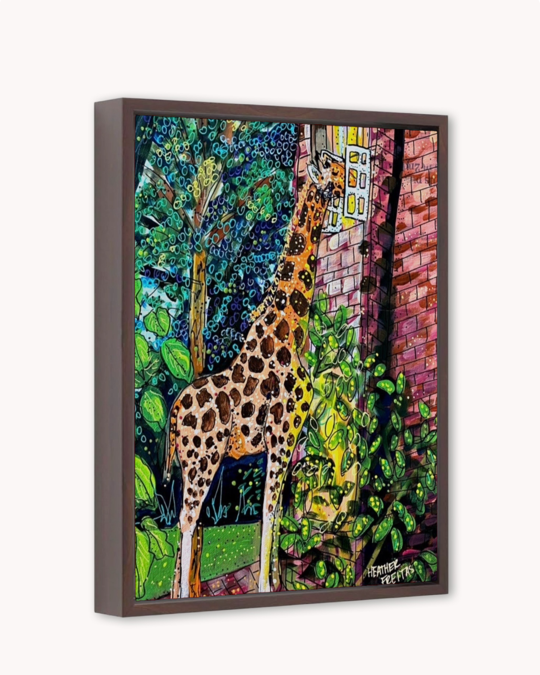 Twilight Snack Giraffe Print