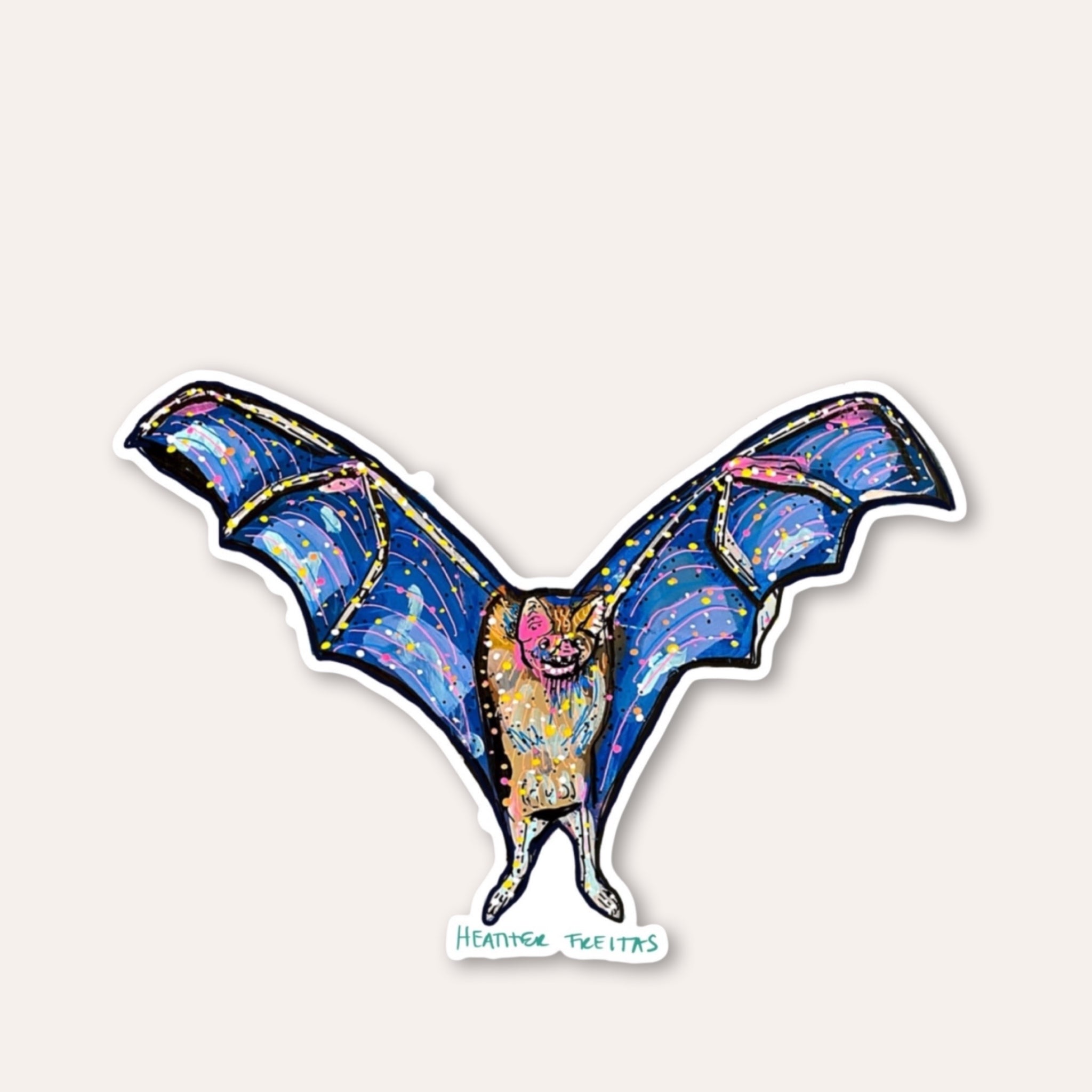 Vampire Bat Sticker