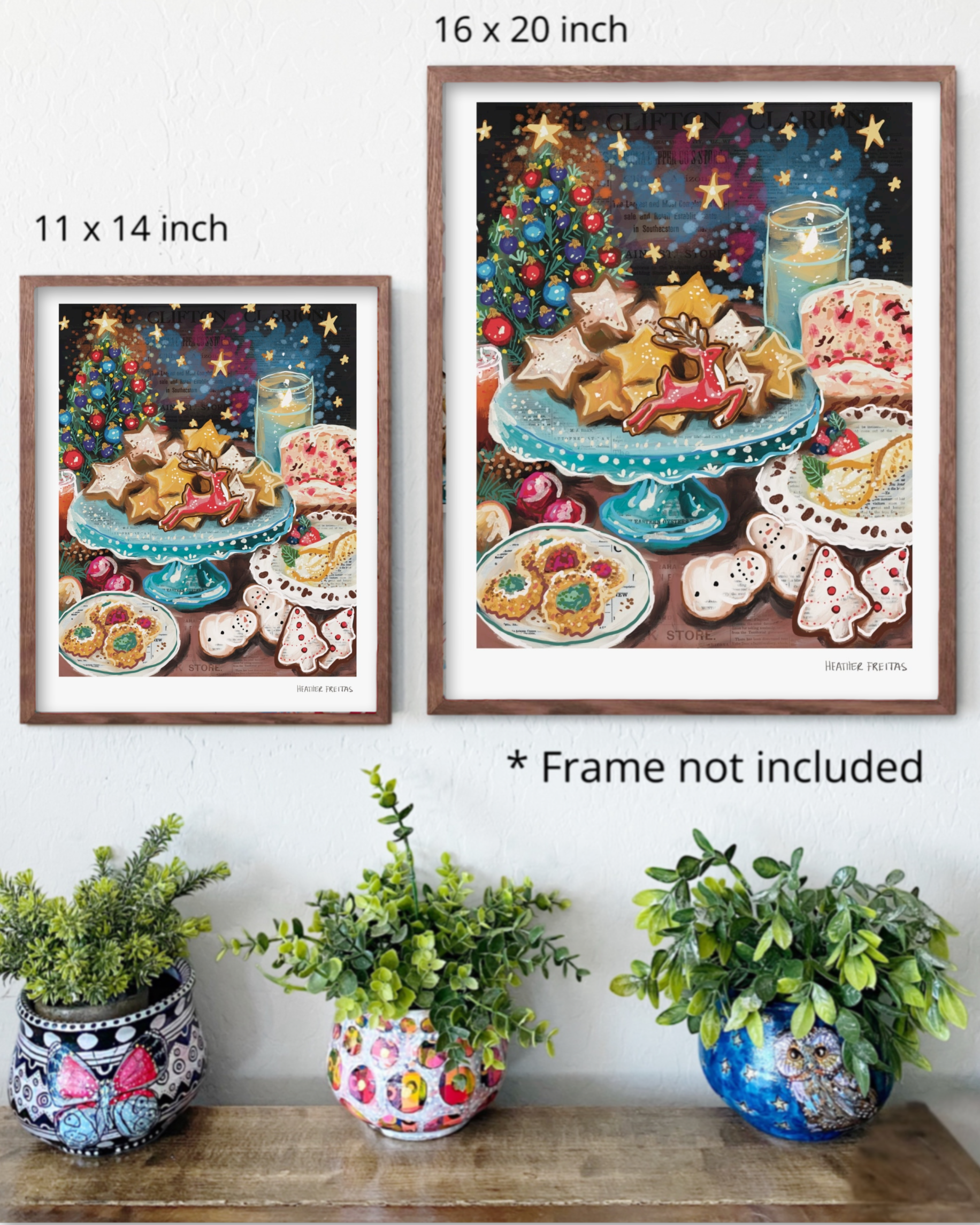 Holiday Baking Fine Art Print