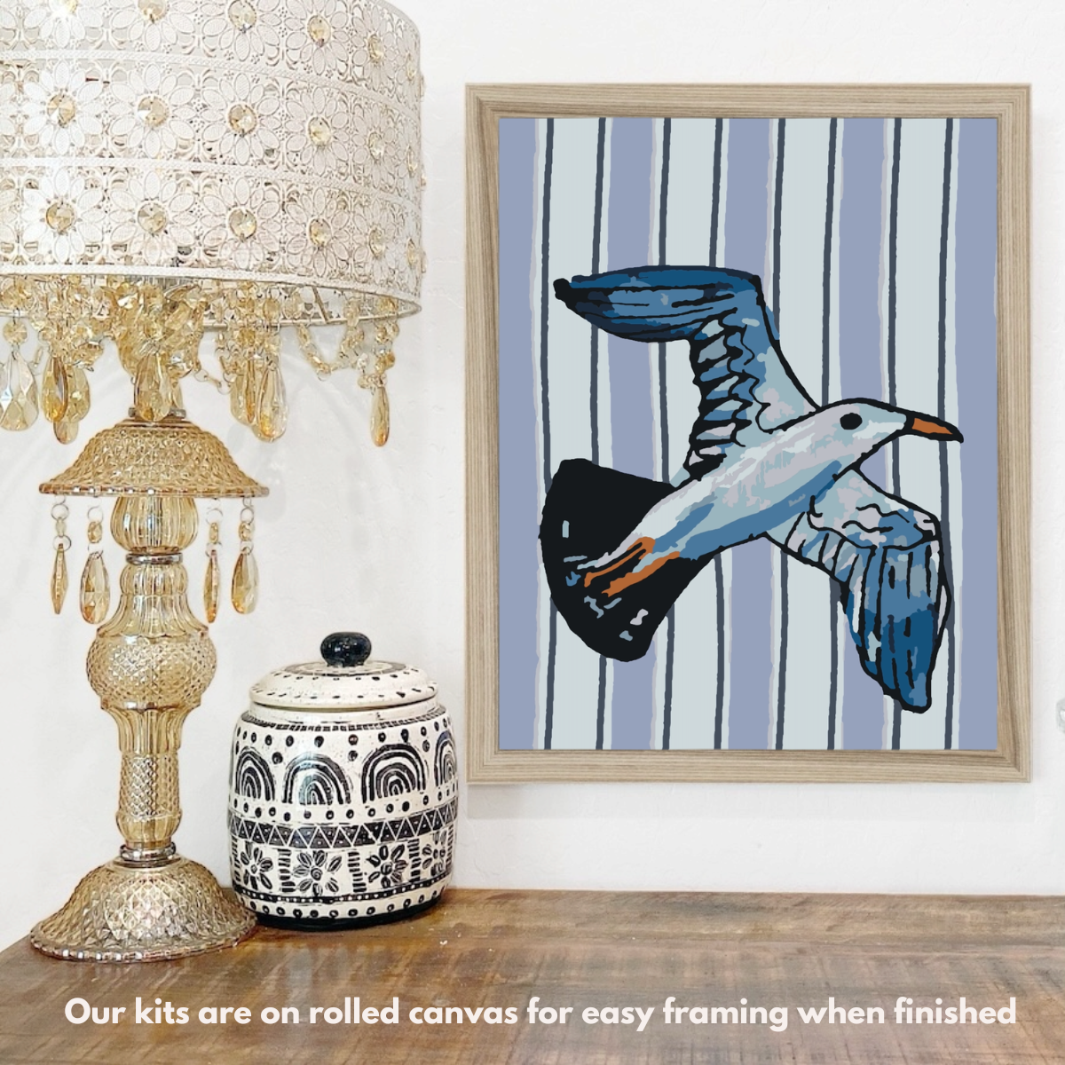 Seagull - Paint by Numbers Kit