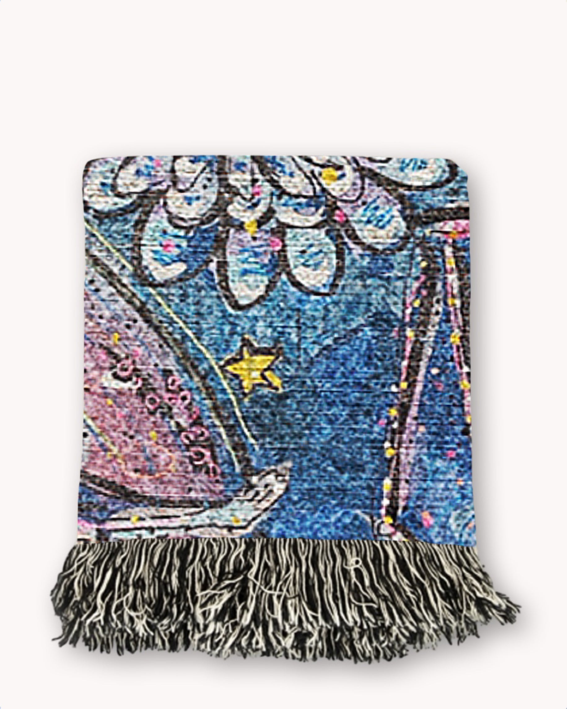 Vampire Bats Woven Blanket Tapestry