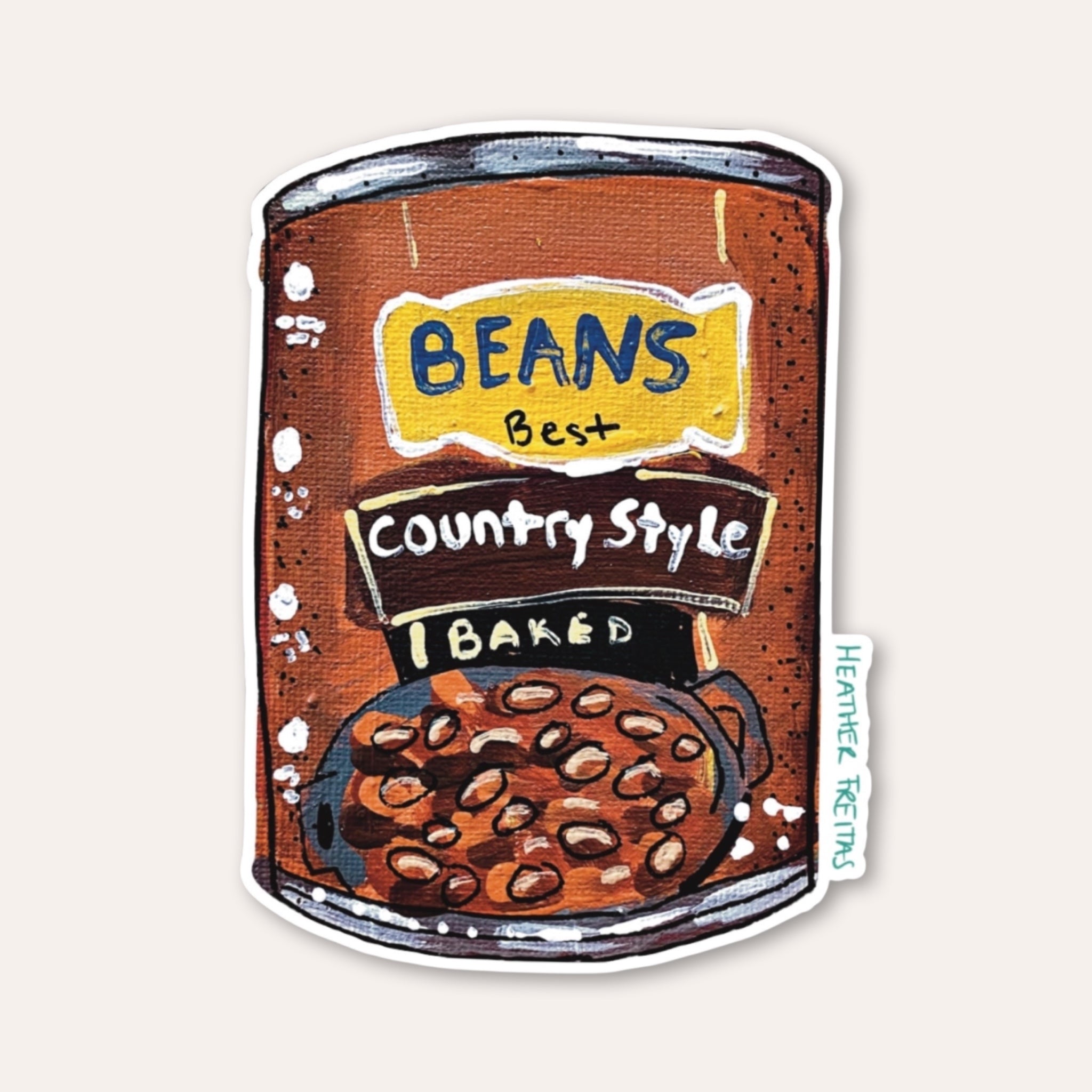 Baked Beans Sticker