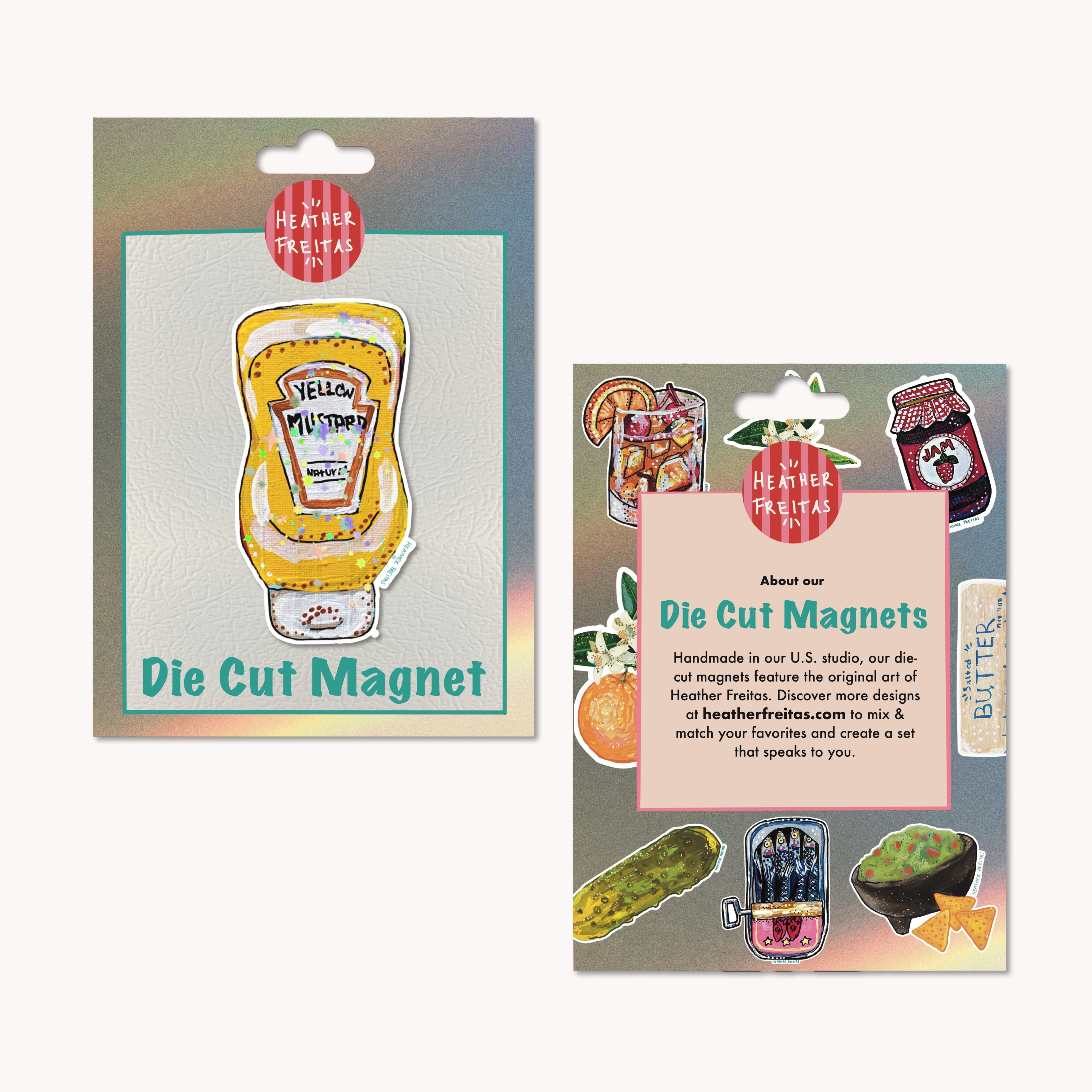 Mustard Magnet ( Die-Cut )