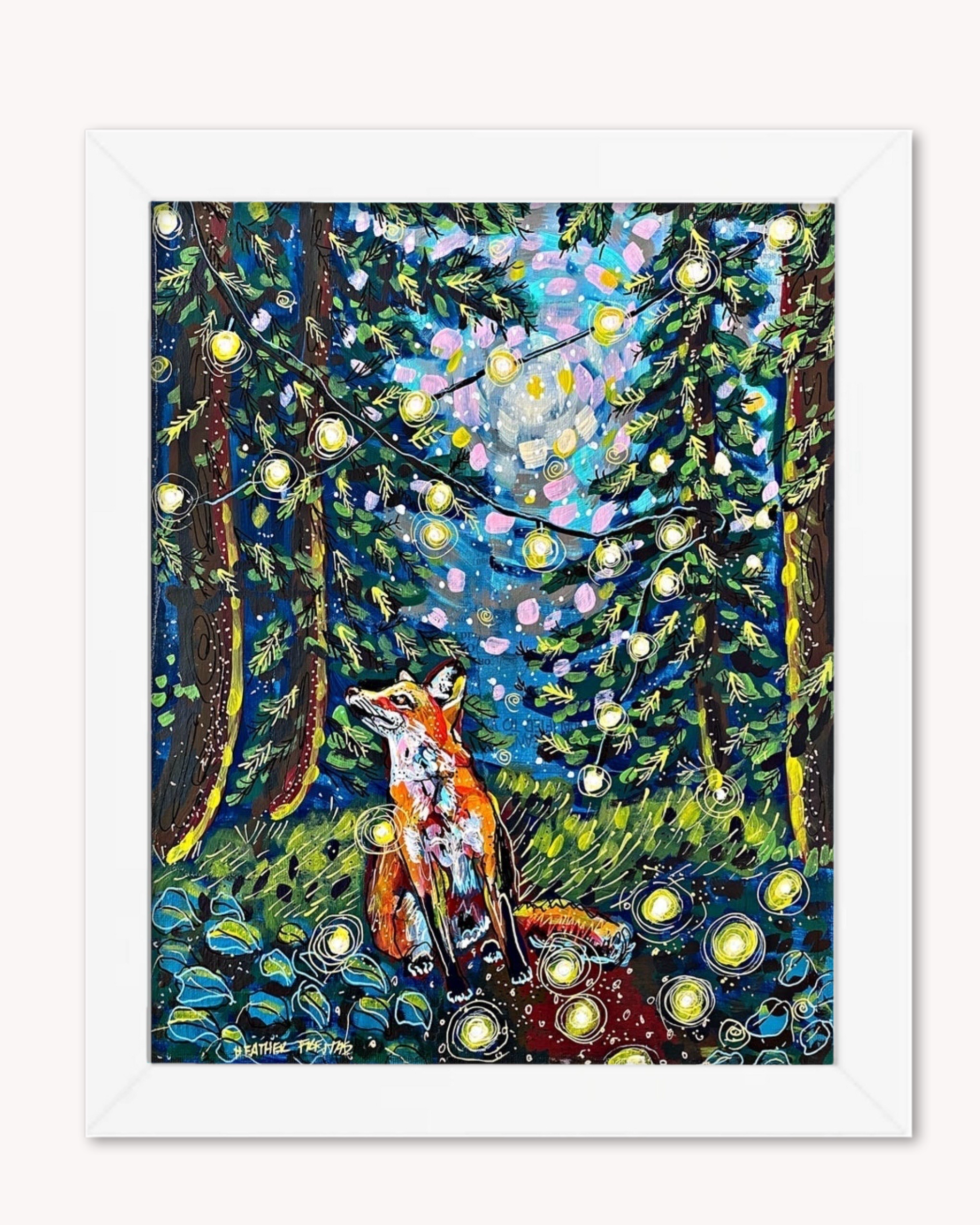 Forest Fox Print