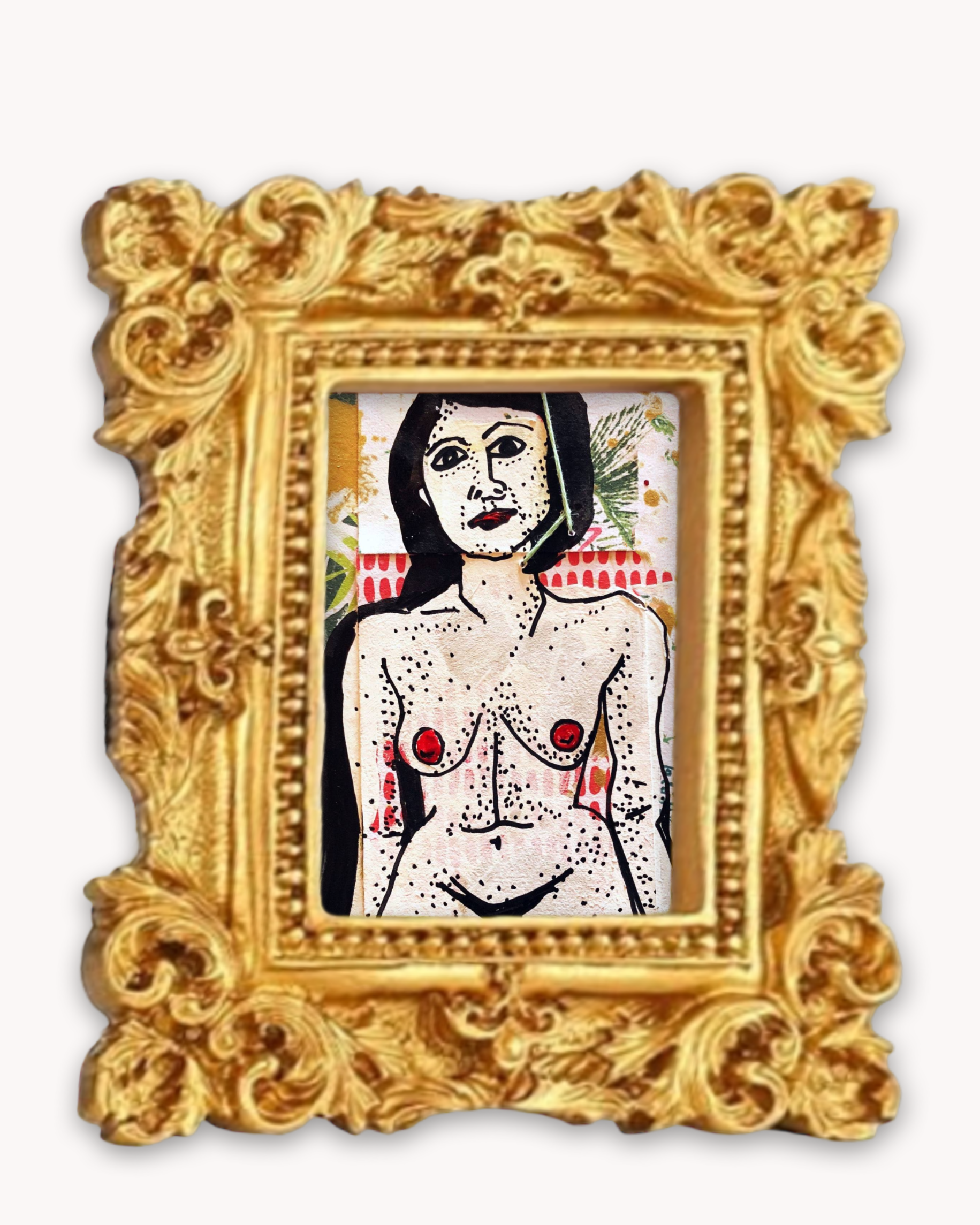 Welcome To The Jungle Framed Magnet ( Small )