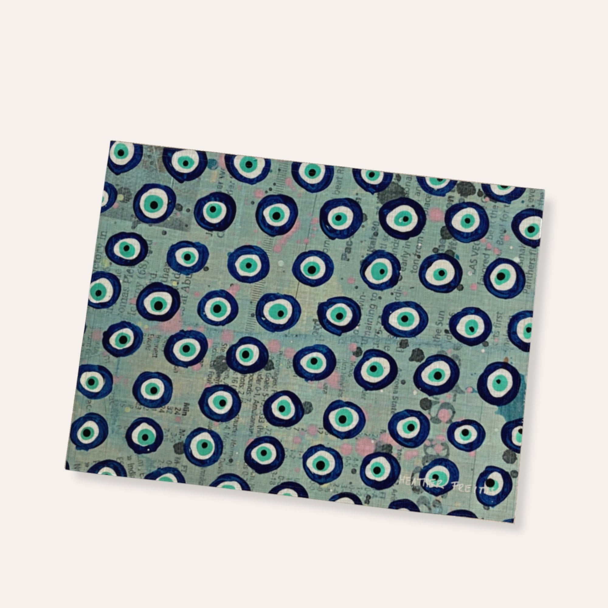 Evil Eye Blues Placemat