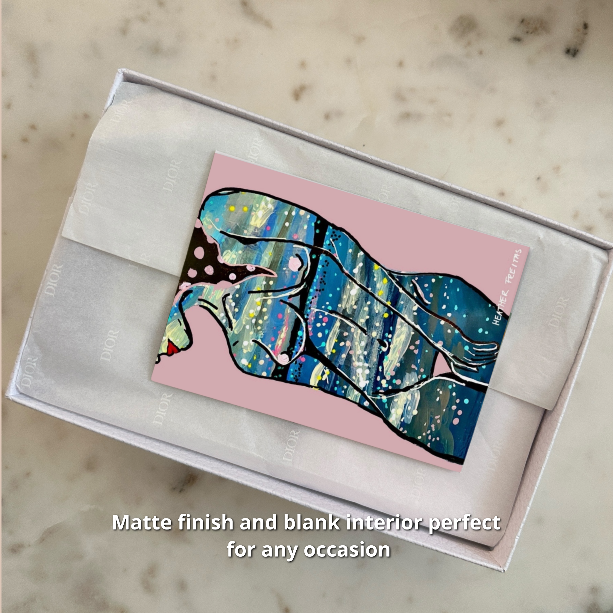 Pieces Of Me ( Lake Superior ) Fine Art Greeting Card