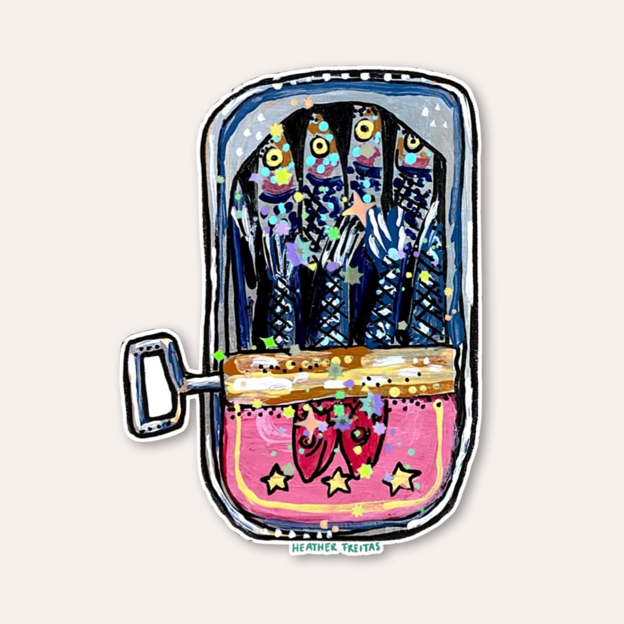 Sardines Sticker