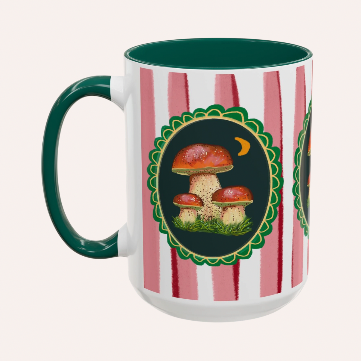 Penny Bun Mushroom Coffee Mug 15oz