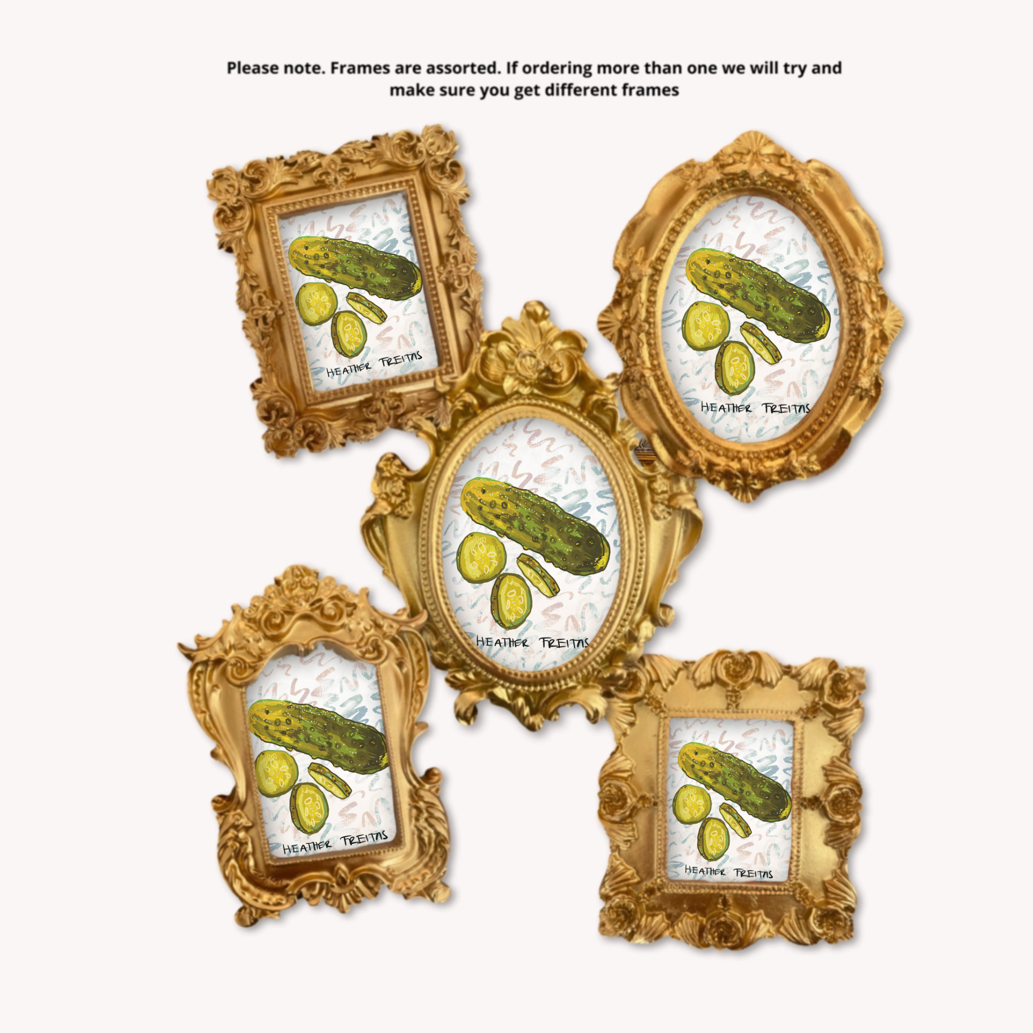 Pickles Framed Small Magnet