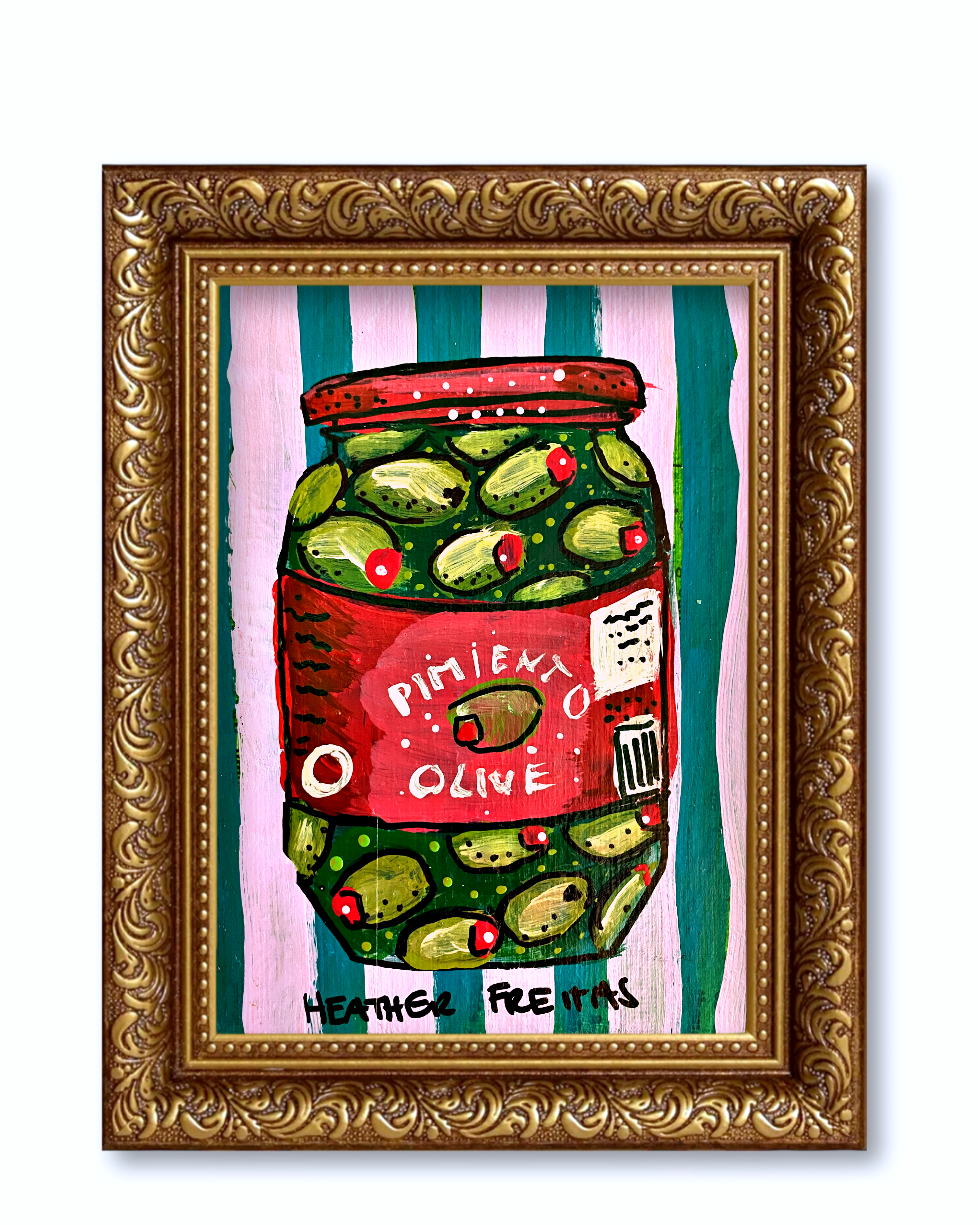 Olives Fine Art Magnet ( Large )