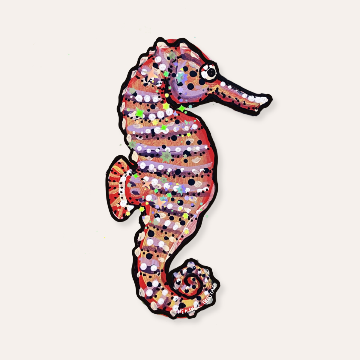 Sea Horse Sticker