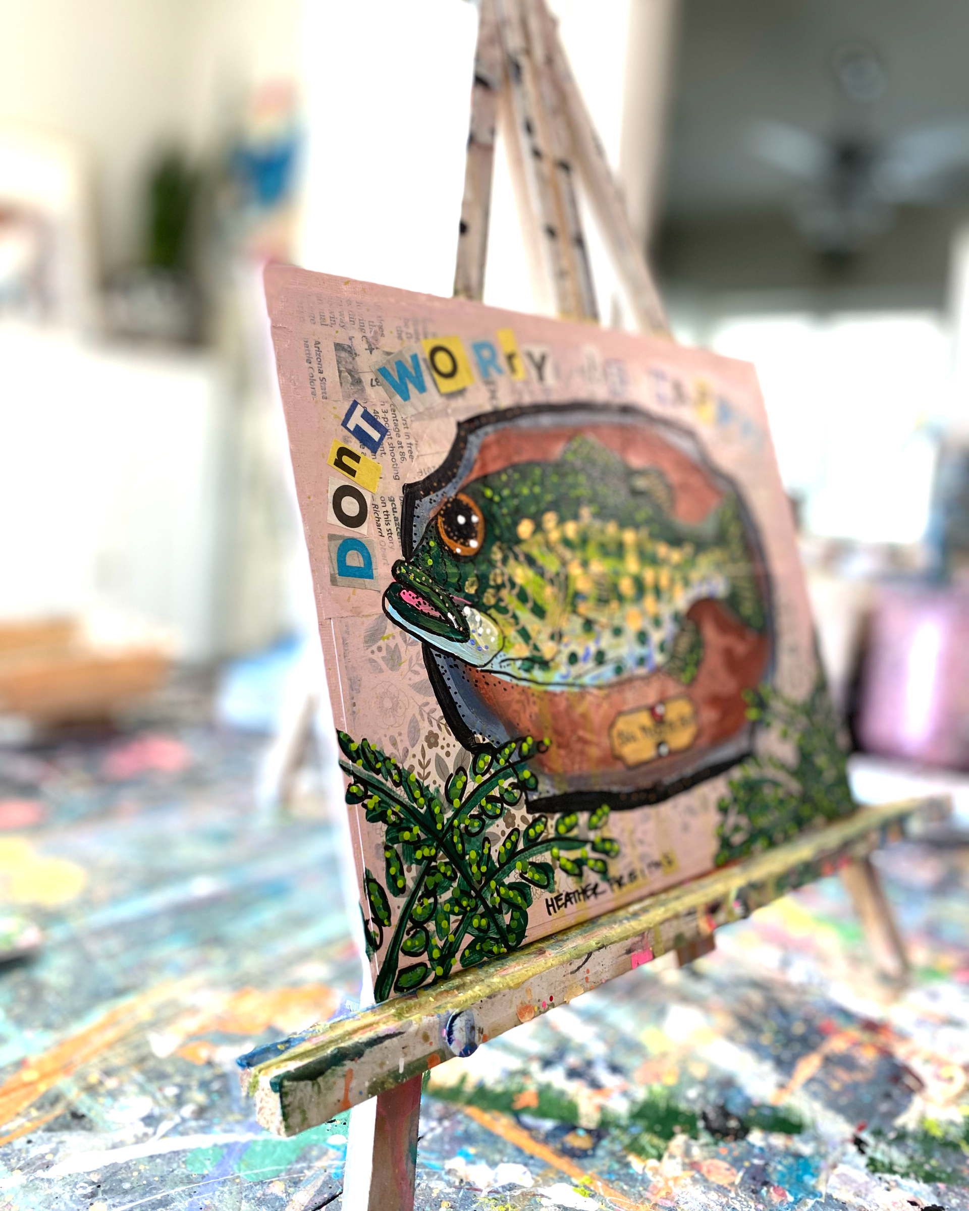 Small Mouth Bass ( Original Painting )