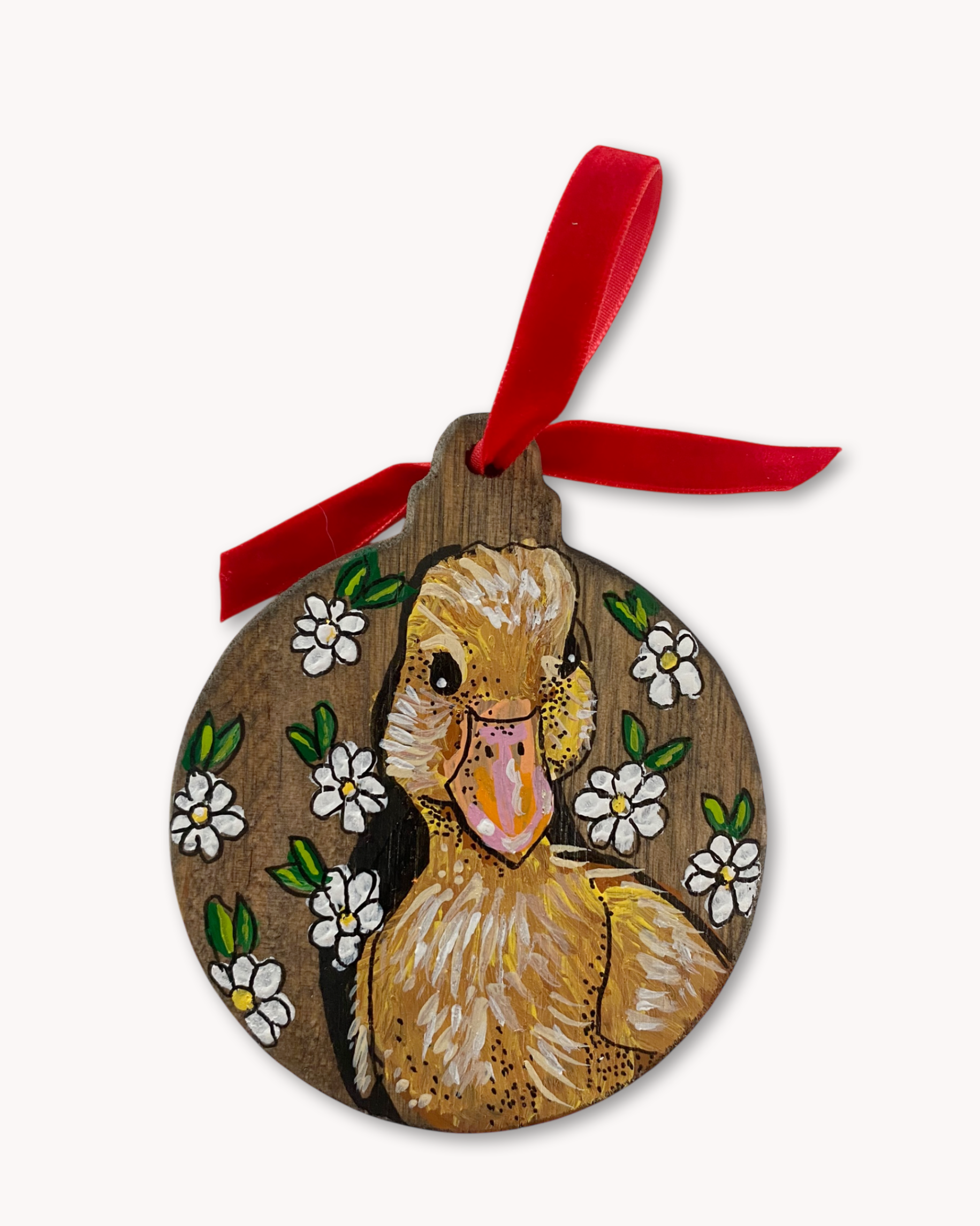 Duckling Hand Painted Ornament