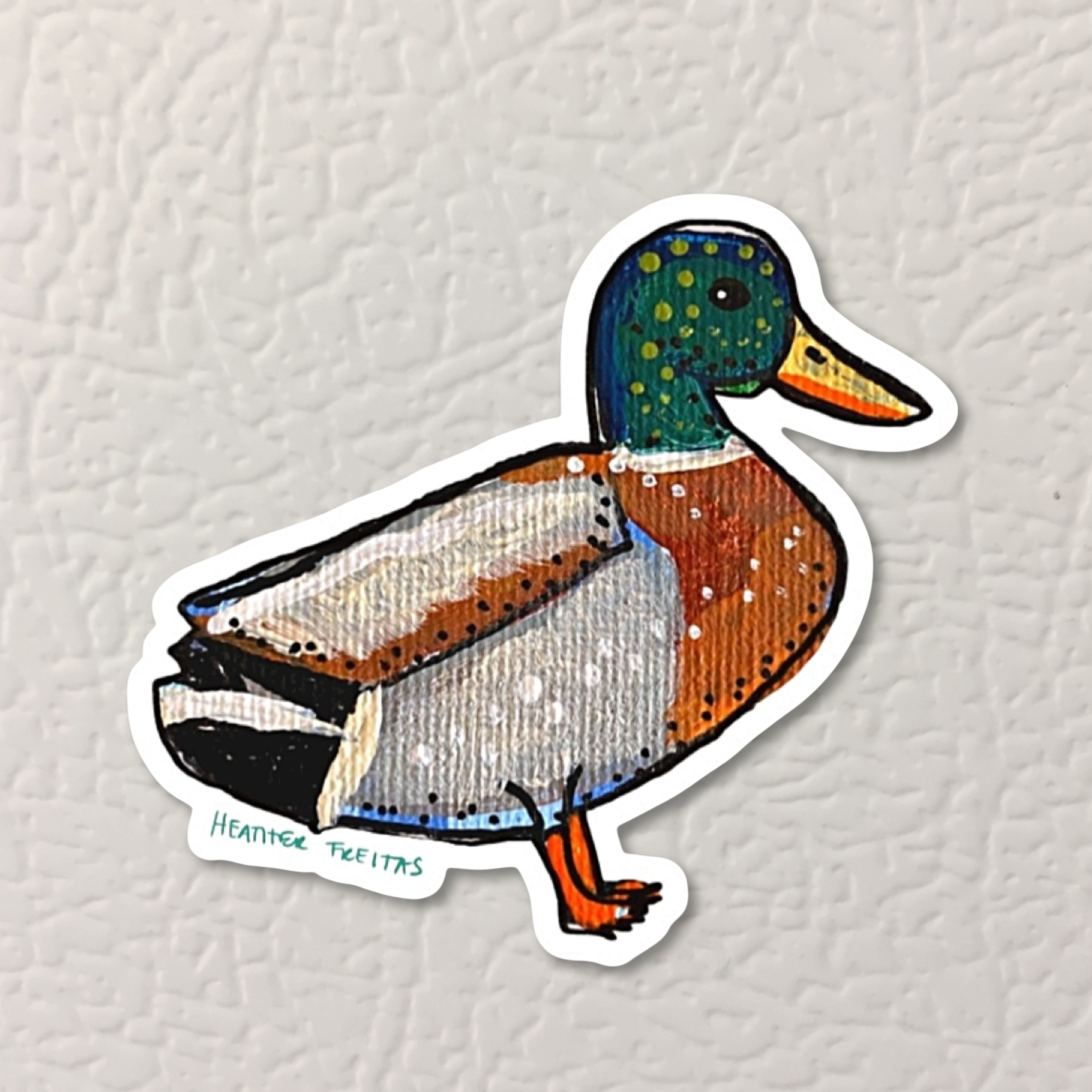 Mallard Magnet ( Die-Cut )