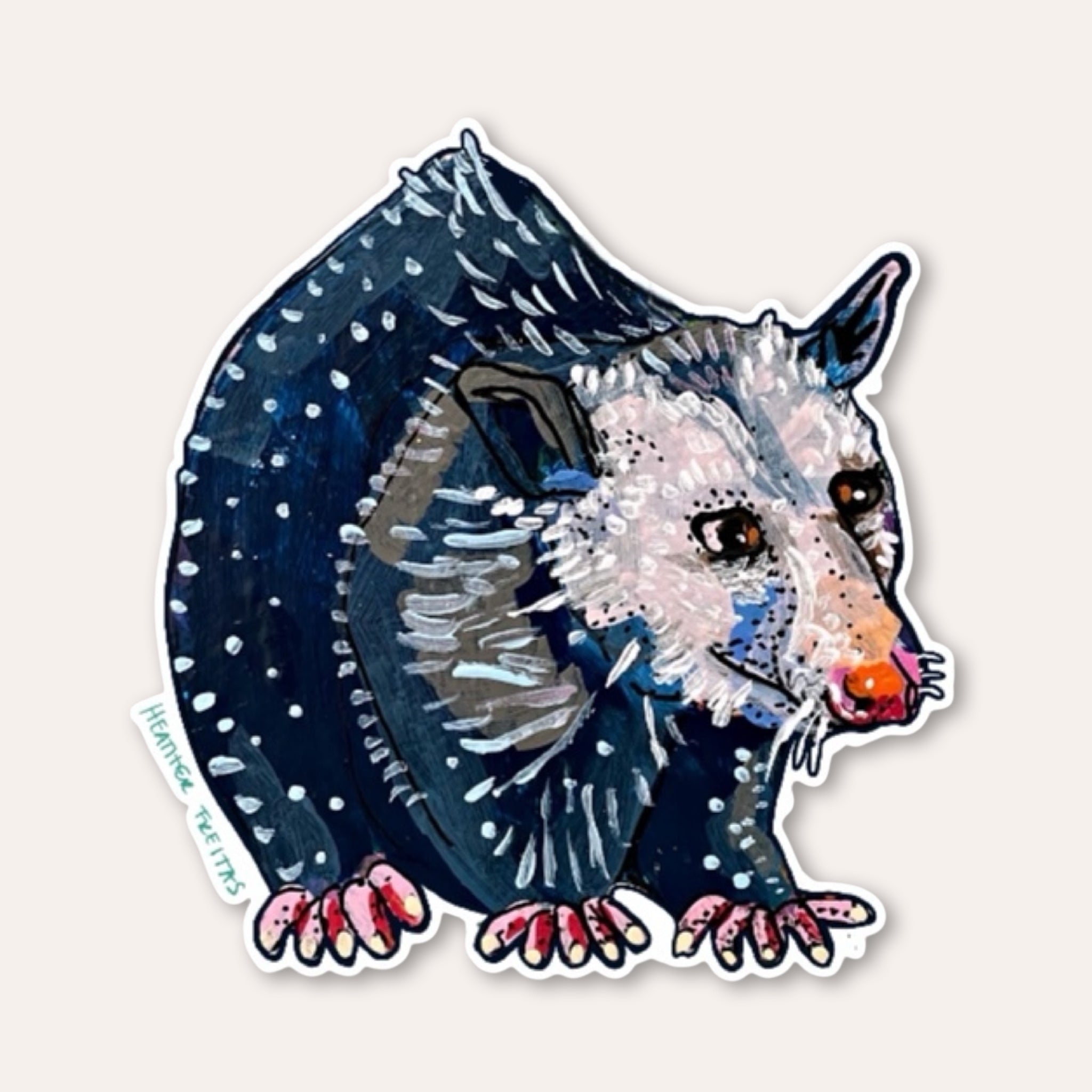 Opossum Sticker