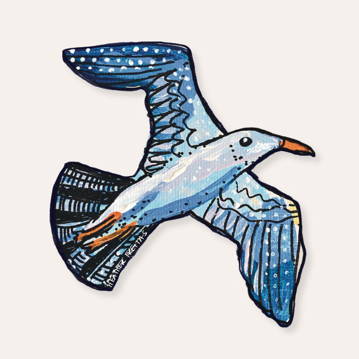 Seagull Sticker