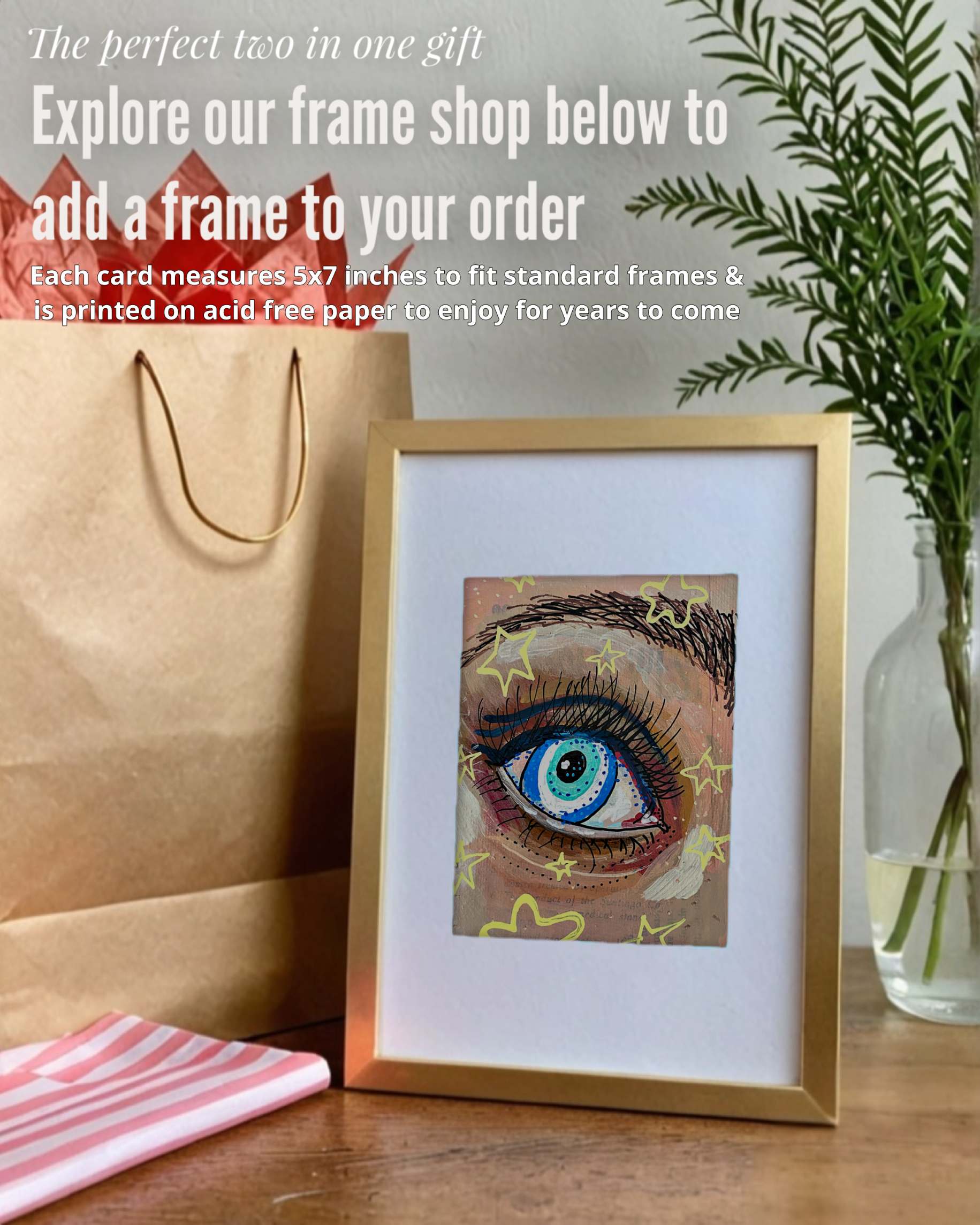 Seeing Stars - Greeting Card / Fine Art Print