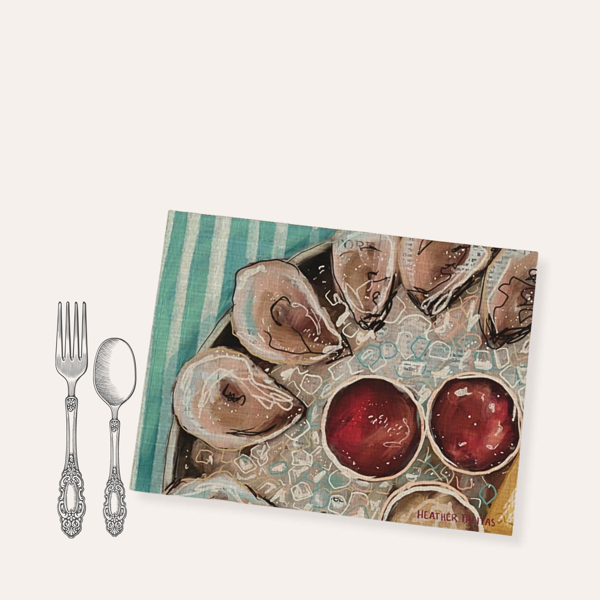 Oysters Placemat