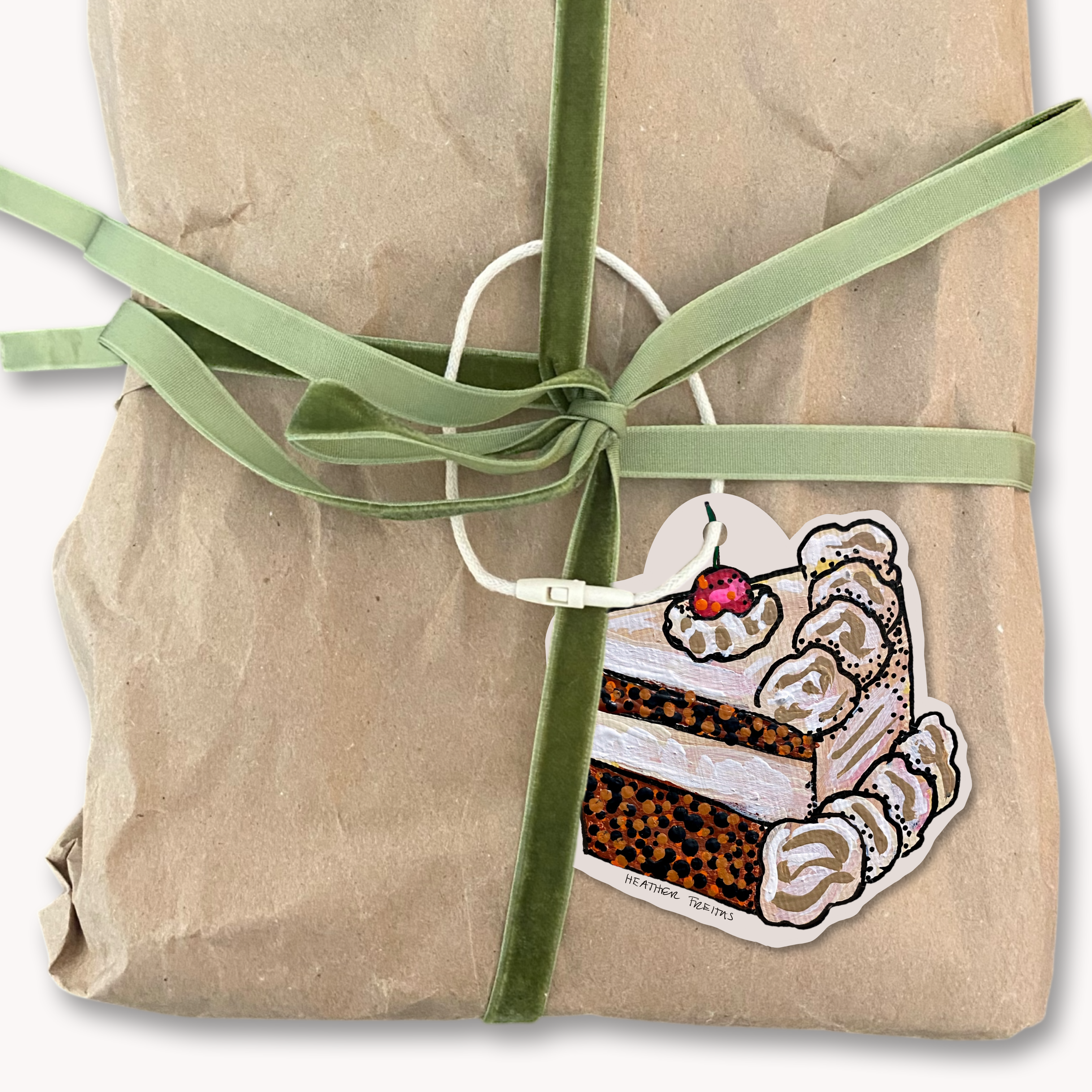 Cake Fine Art Gift Tags ( 12 pack )